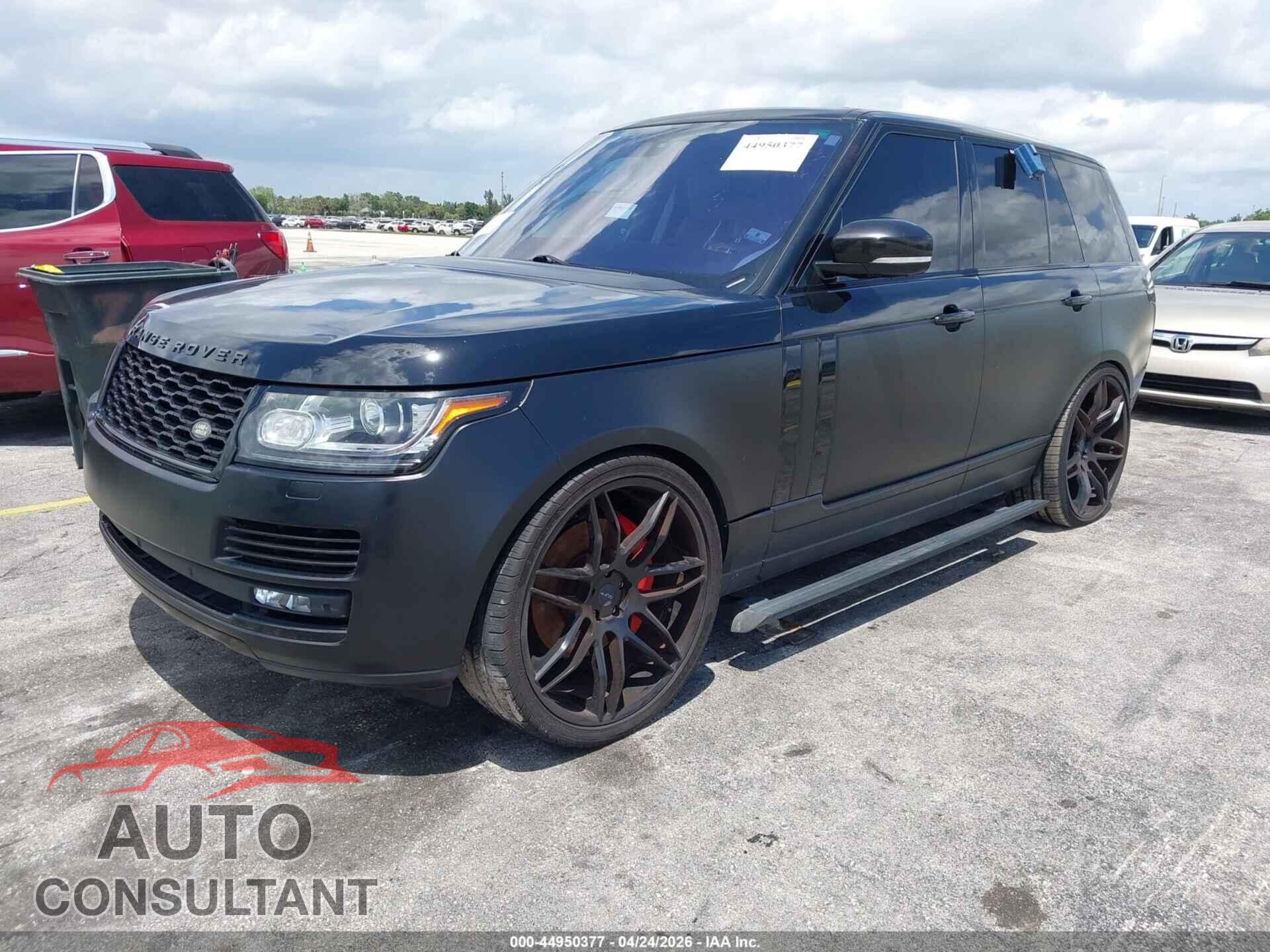 LAND ROVER RANGE ROVER 2016 - SALGS2PF7GA316328