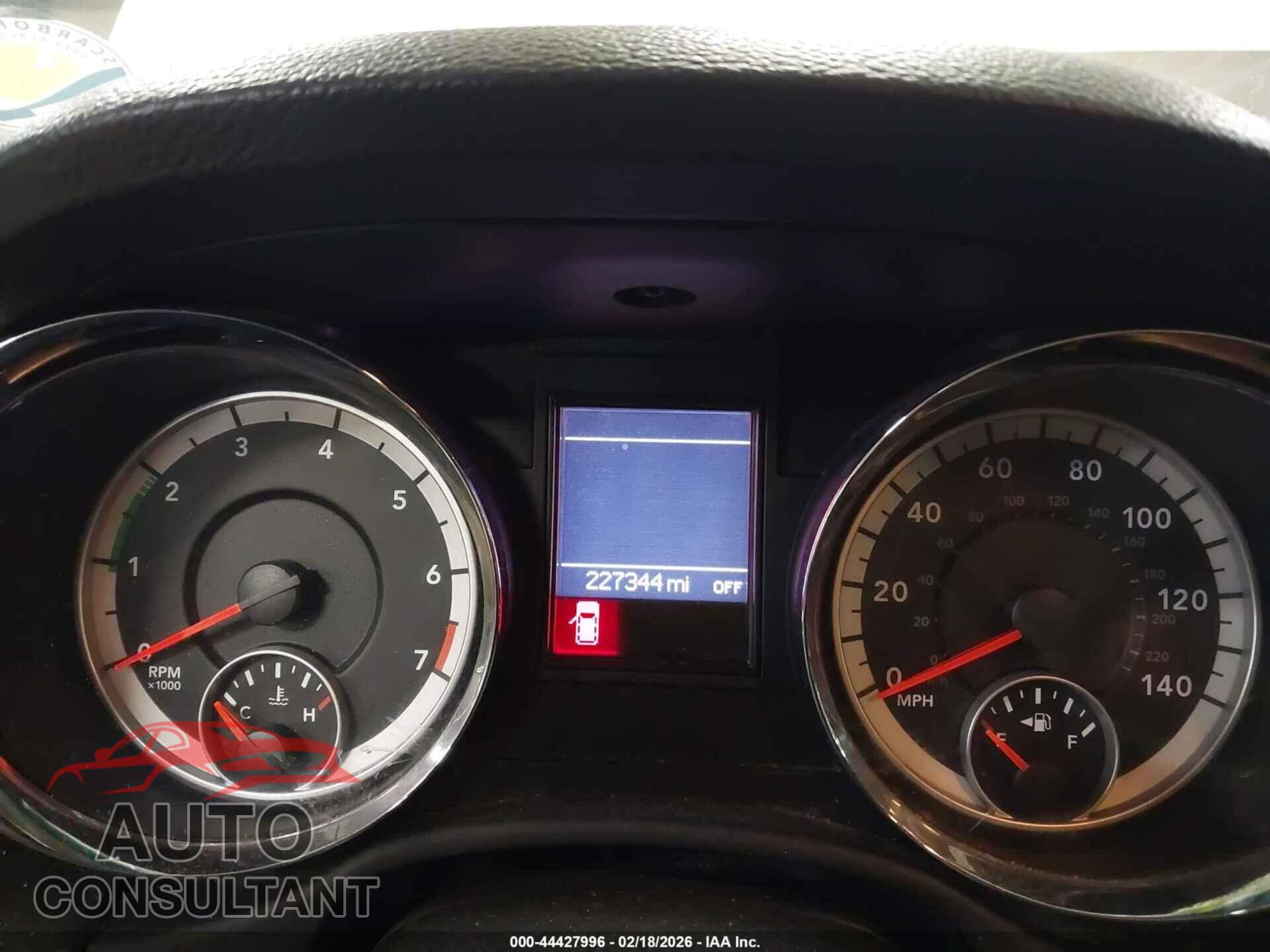DODGE DURANGO 2013 - 1C4RDJDG3DC664404
