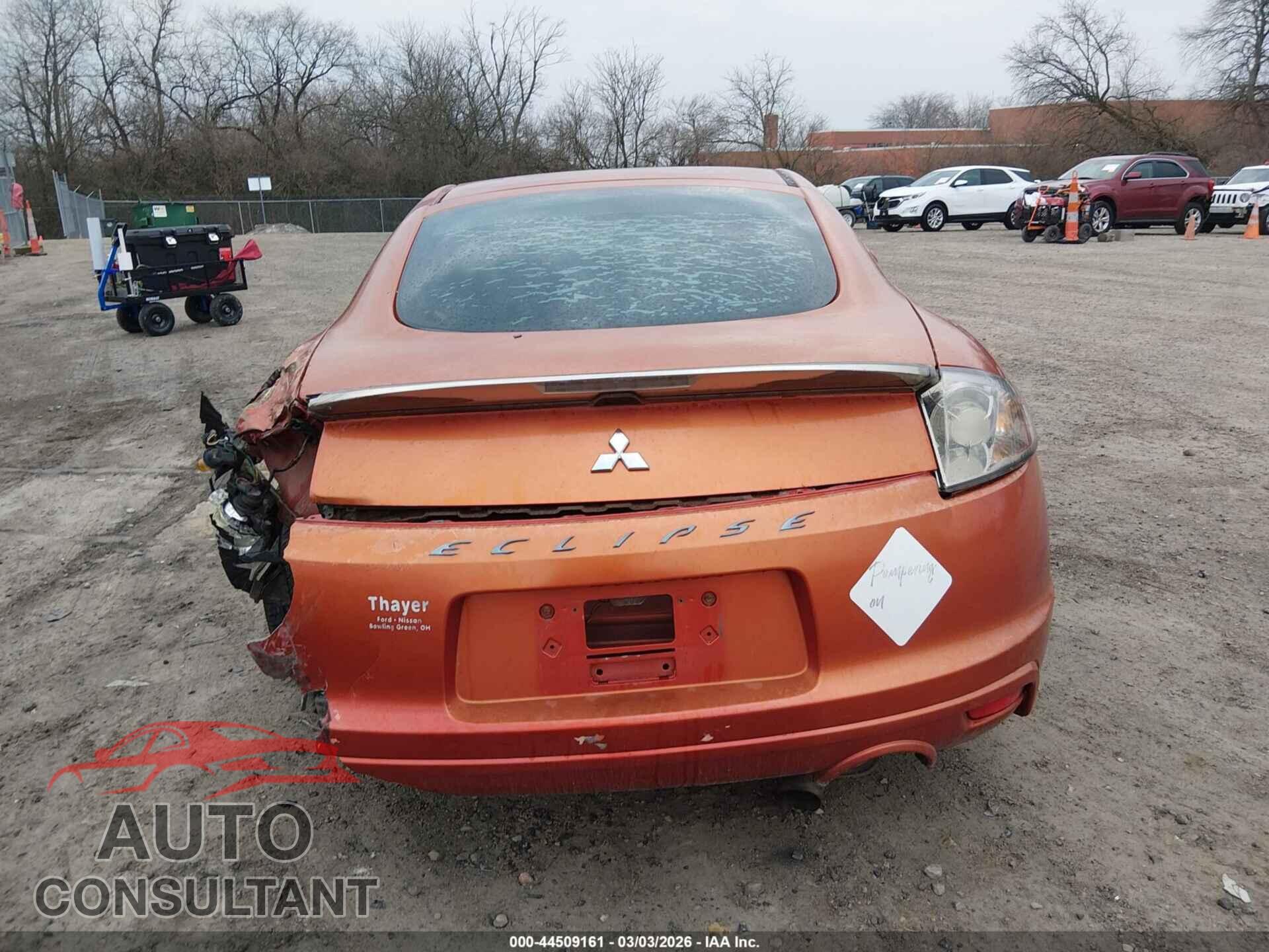 MITSUBISHI ECLIPSE 2009 - 4A3AK24F89E012452