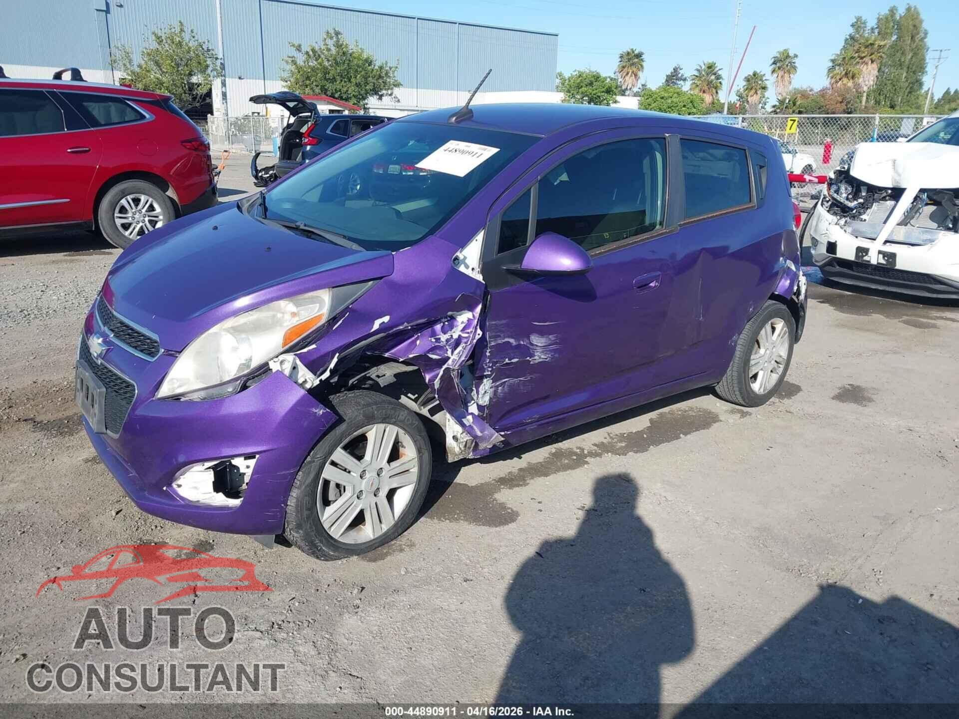 CHEVROLET SPARK 2013 - KL8CD6S93DC507293