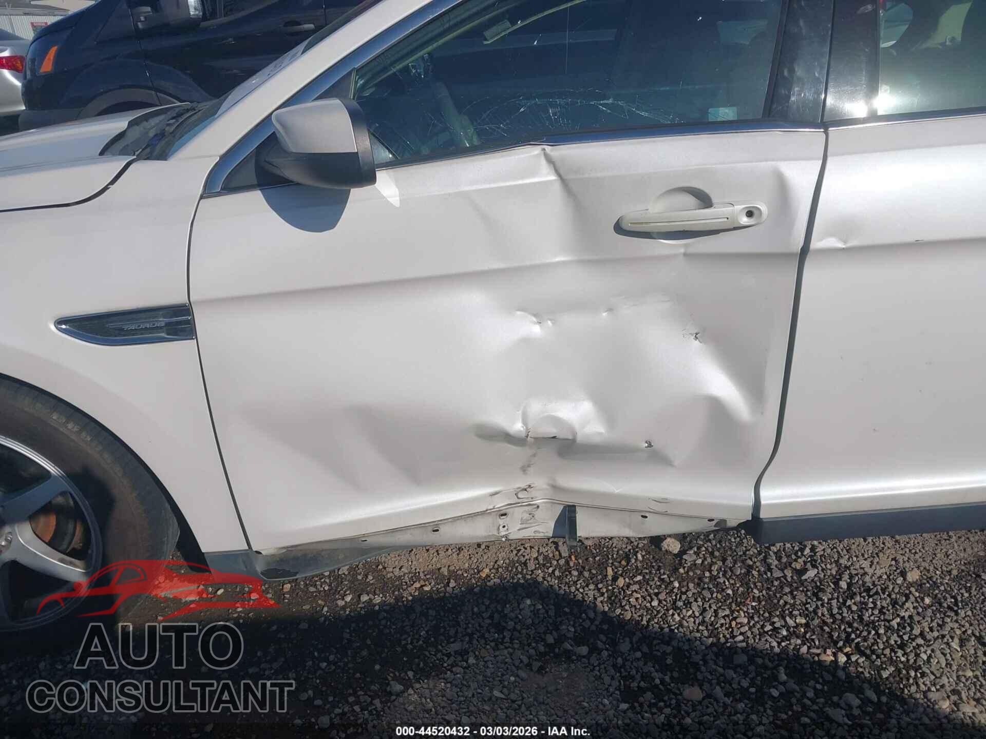 FORD TAURUS 2012 - 1FAHP2EW9CG112093