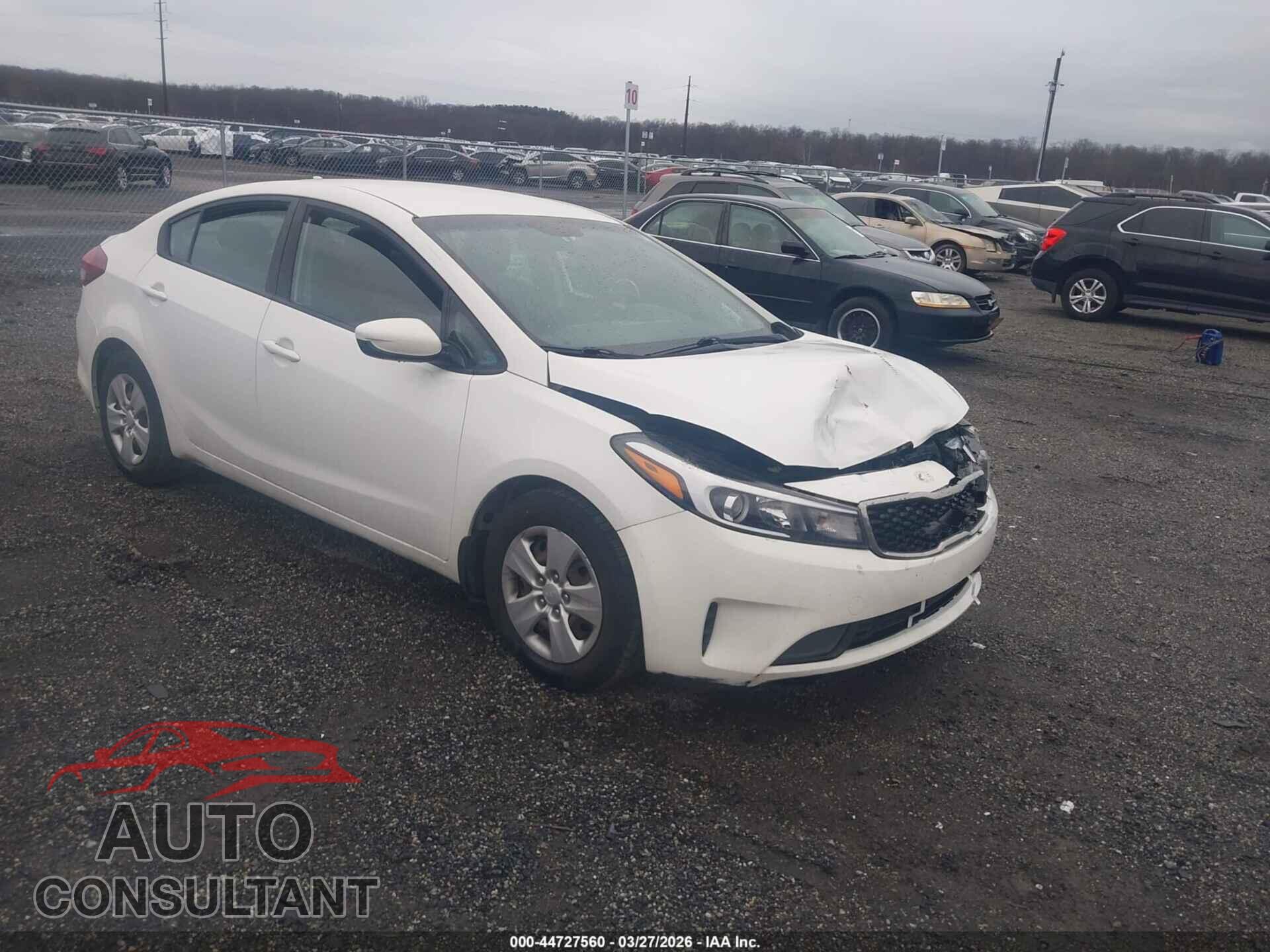 KIA FORTE 2017 - 3KPFK4A74HE090036