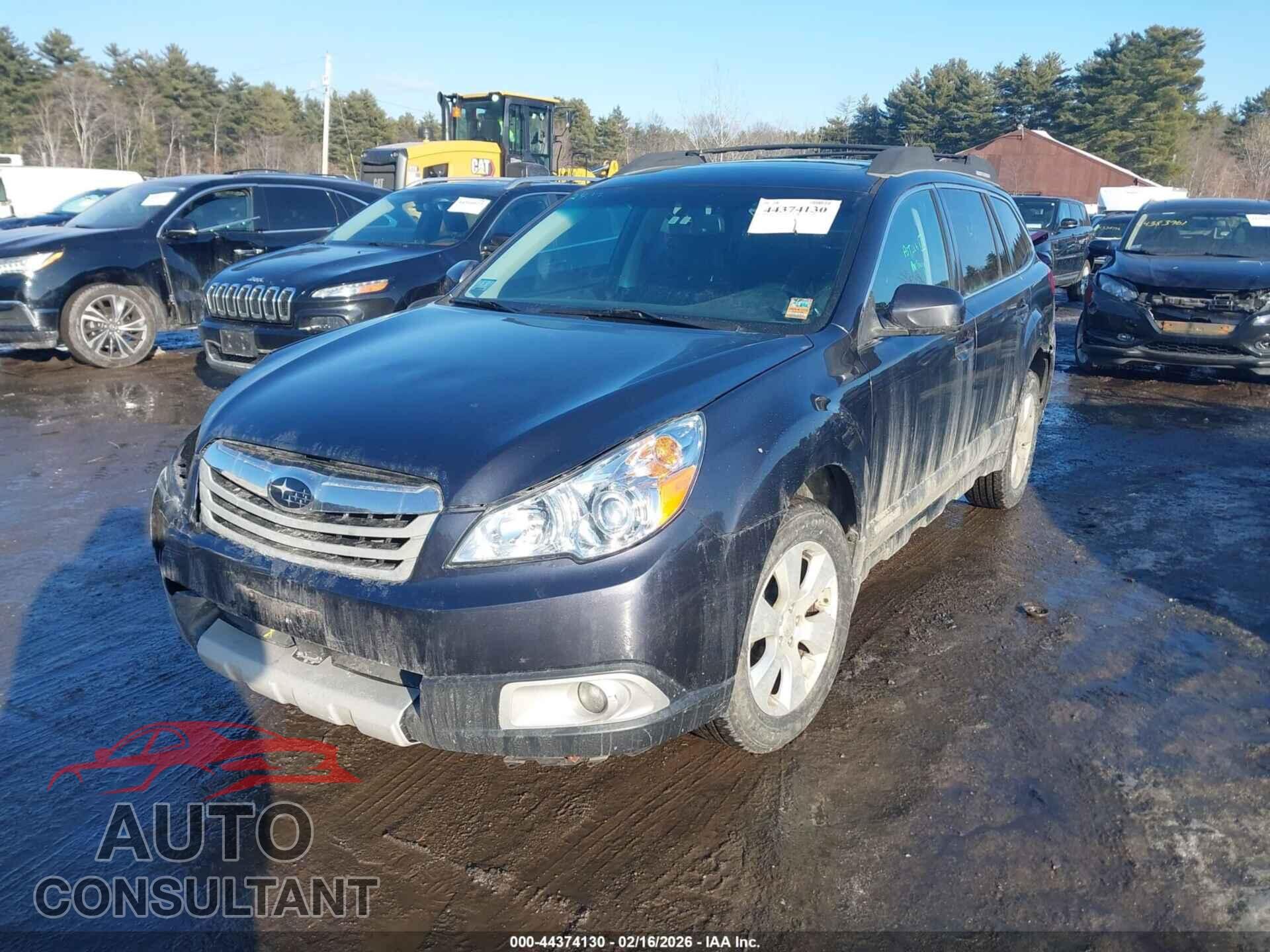 SUBARU OUTBACK 2011 - 4S4BRBLC5B3355419