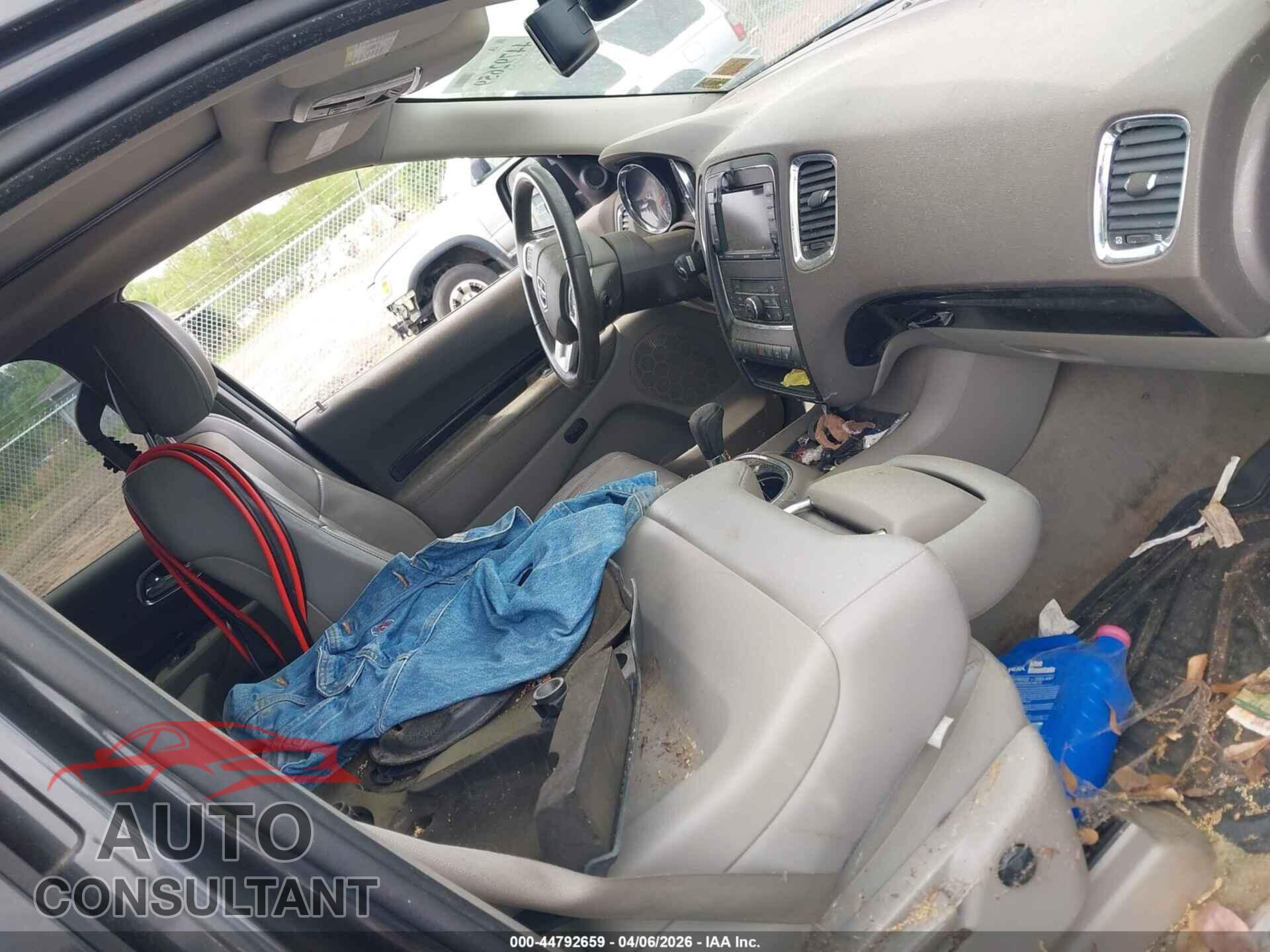 DODGE DURANGO 2011 - 1D4RE4GG7BC695343