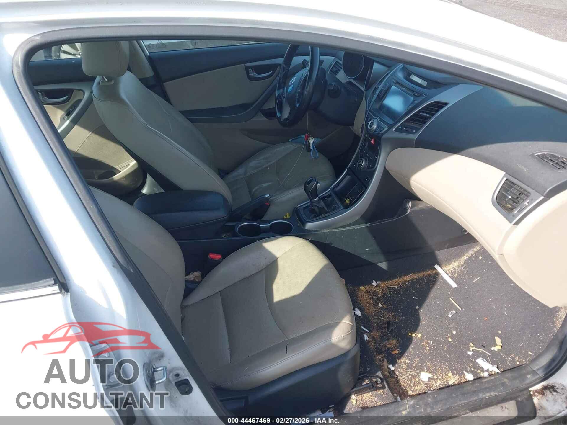 HYUNDAI ELANTRA 2014 - 5NPDH4AEXEH457596