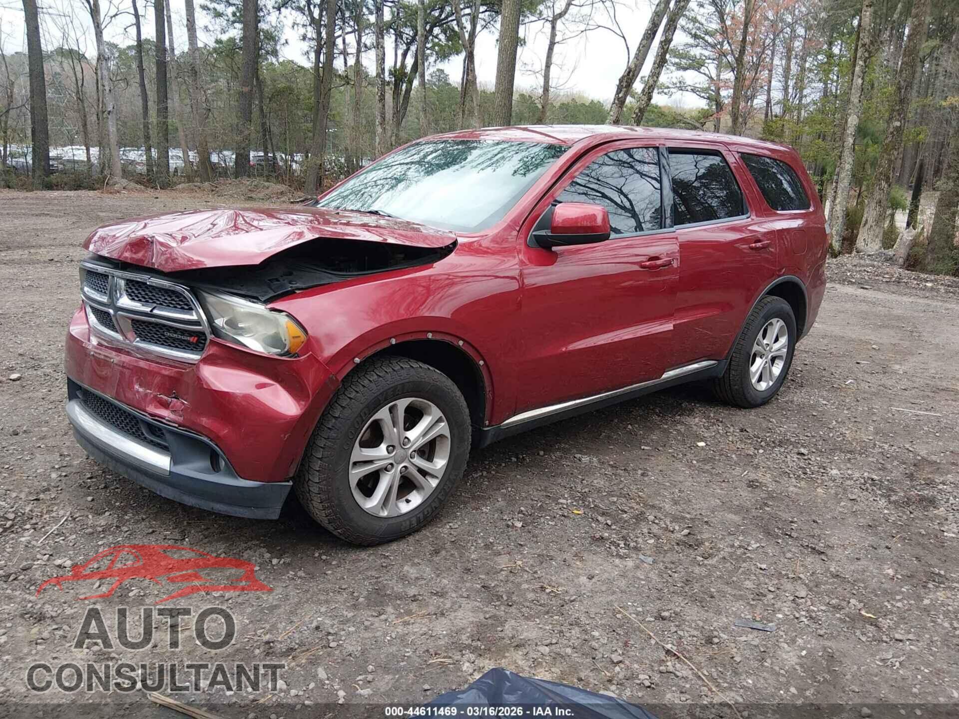 DODGE DURANGO 2013 - 1C4RDHAG5DC663249