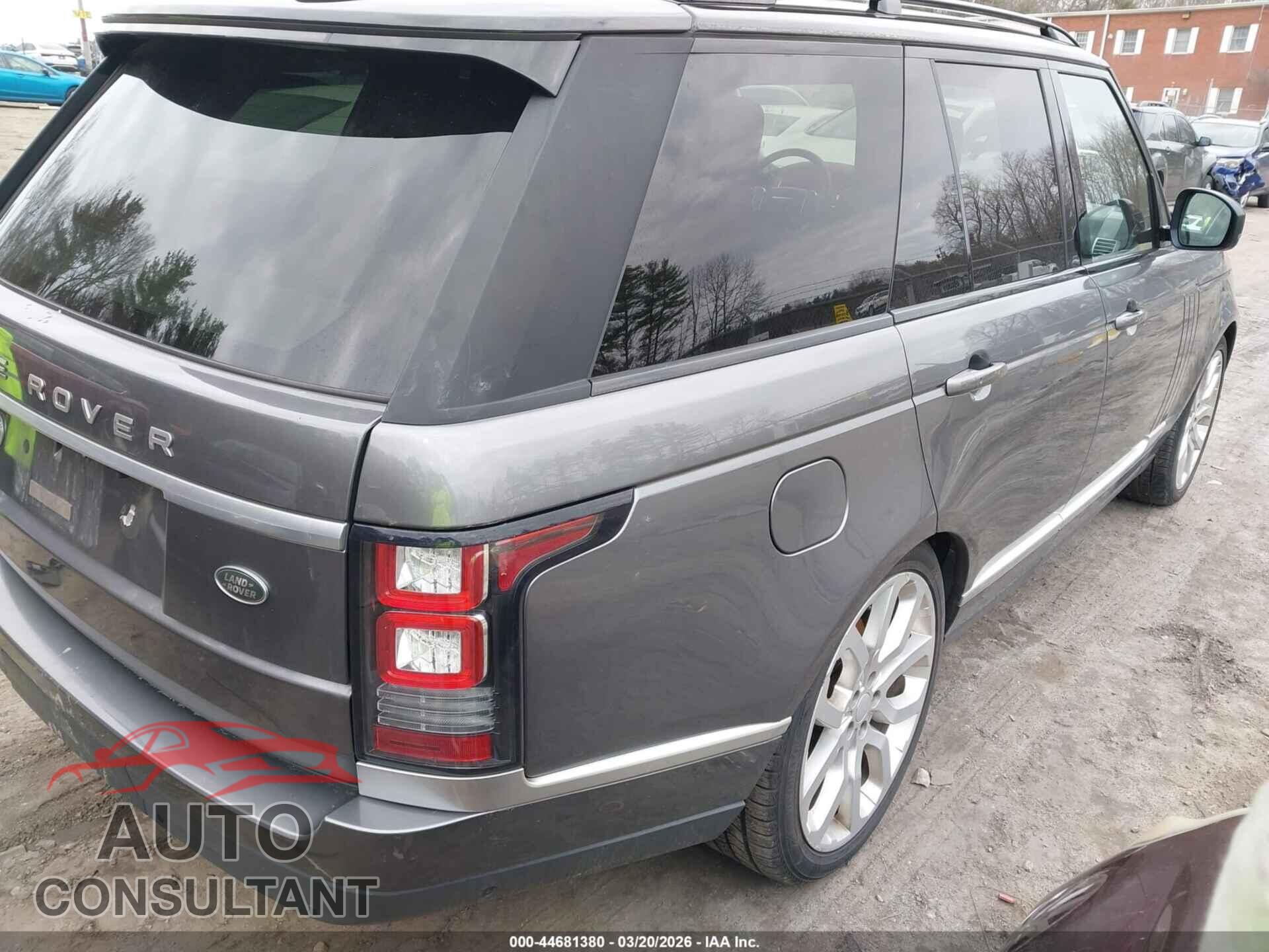 LAND ROVER RANGE ROVER 2016 - SALGS2PF5GA318529