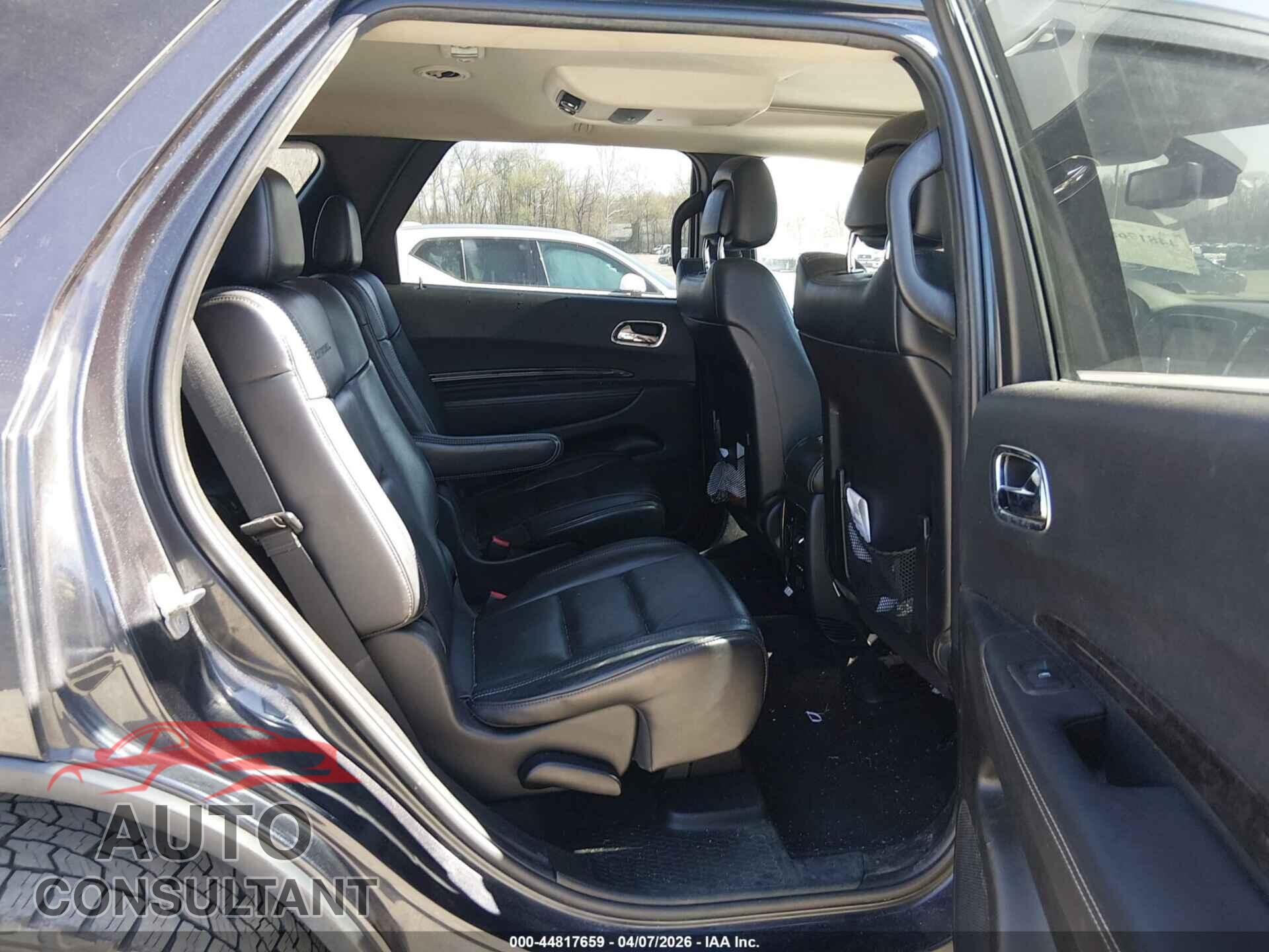 DODGE DURANGO 2012 - 1C4RDJEG7CC317154