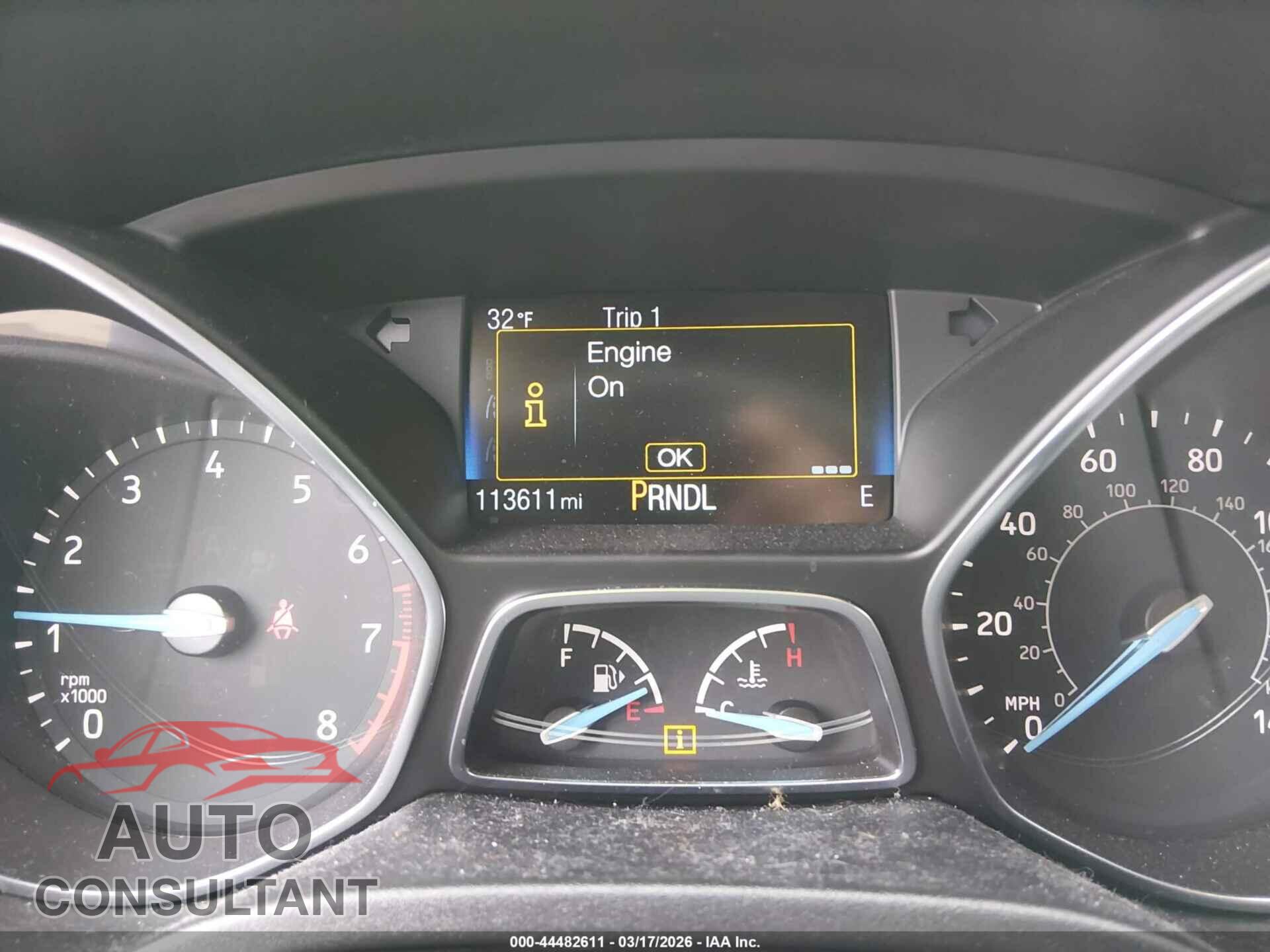 FORD FOCUS 2018 - 1FADP3F29JL239625