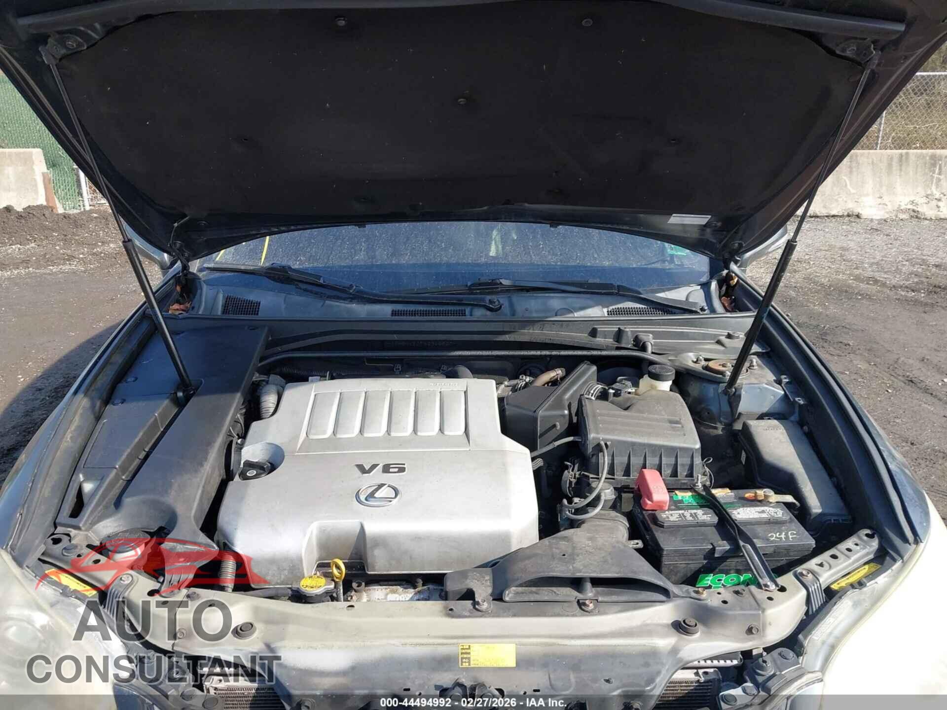 LEXUS ES 350 2010 - JTHBK1EG7A2345920
