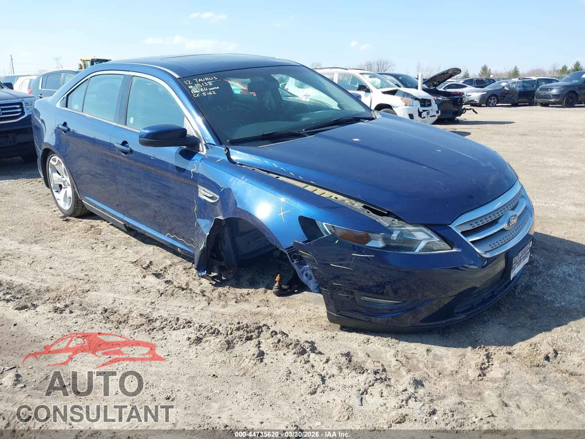 FORD TAURUS 2012 - 1FAHP2EW0CG106263