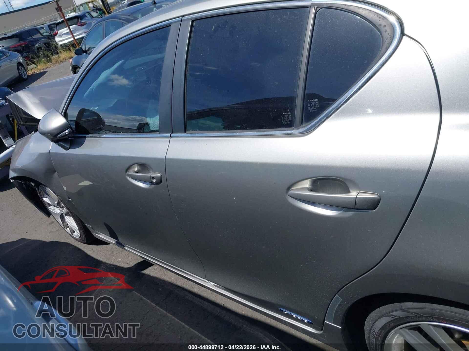 LEXUS CT 2017 - JTHKD5BH2H2285540