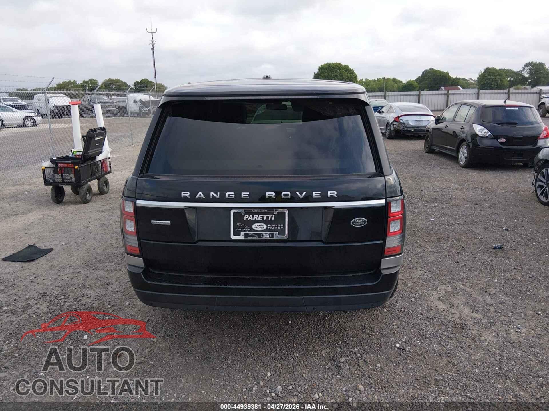 LAND ROVER RANGE ROVER 2015 - SALGS2TF9FA219703