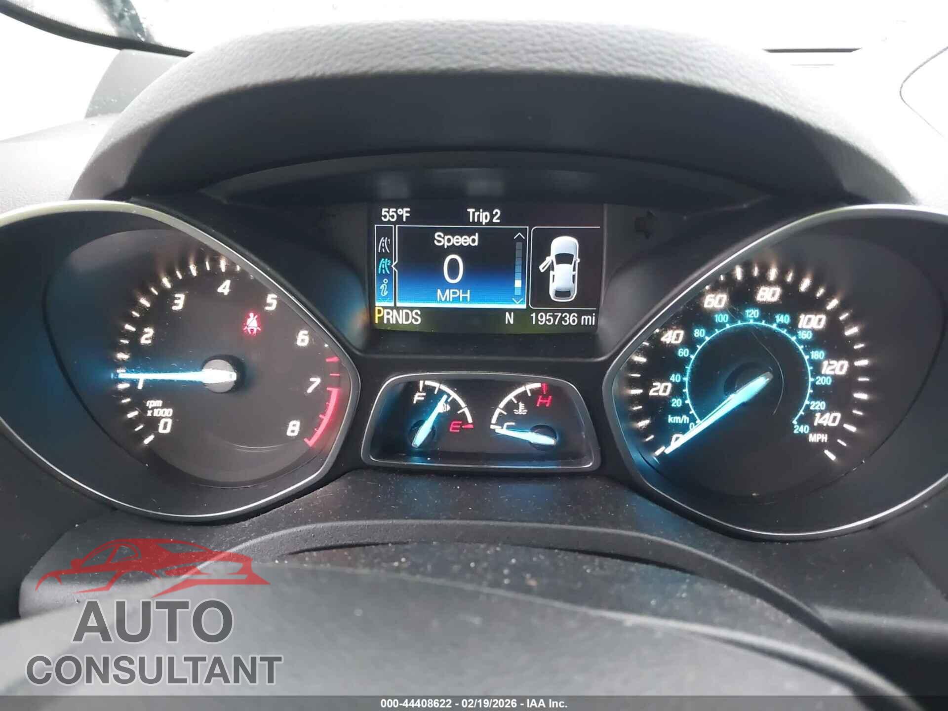 FORD ESCAPE 2014 - 1FMCU9G91EUD24676
