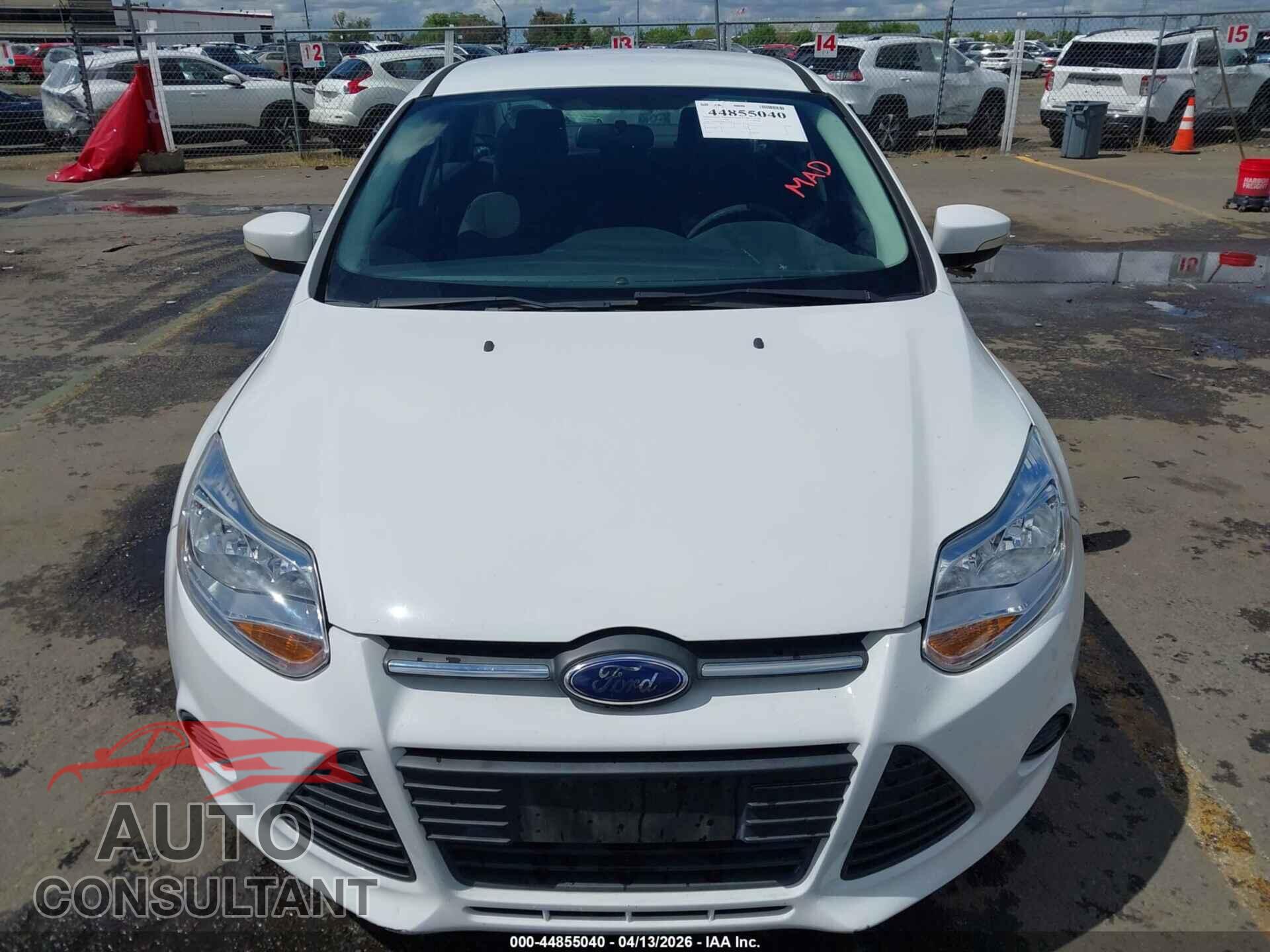 FORD FOCUS 2013 - 1FADP3F20DL212656