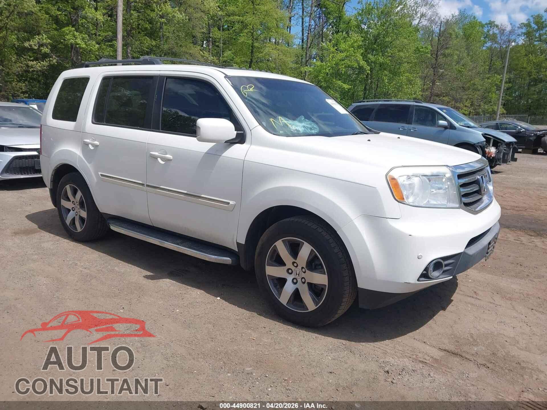 HONDA PILOT 2012 - 5FNYF4H92CB058080