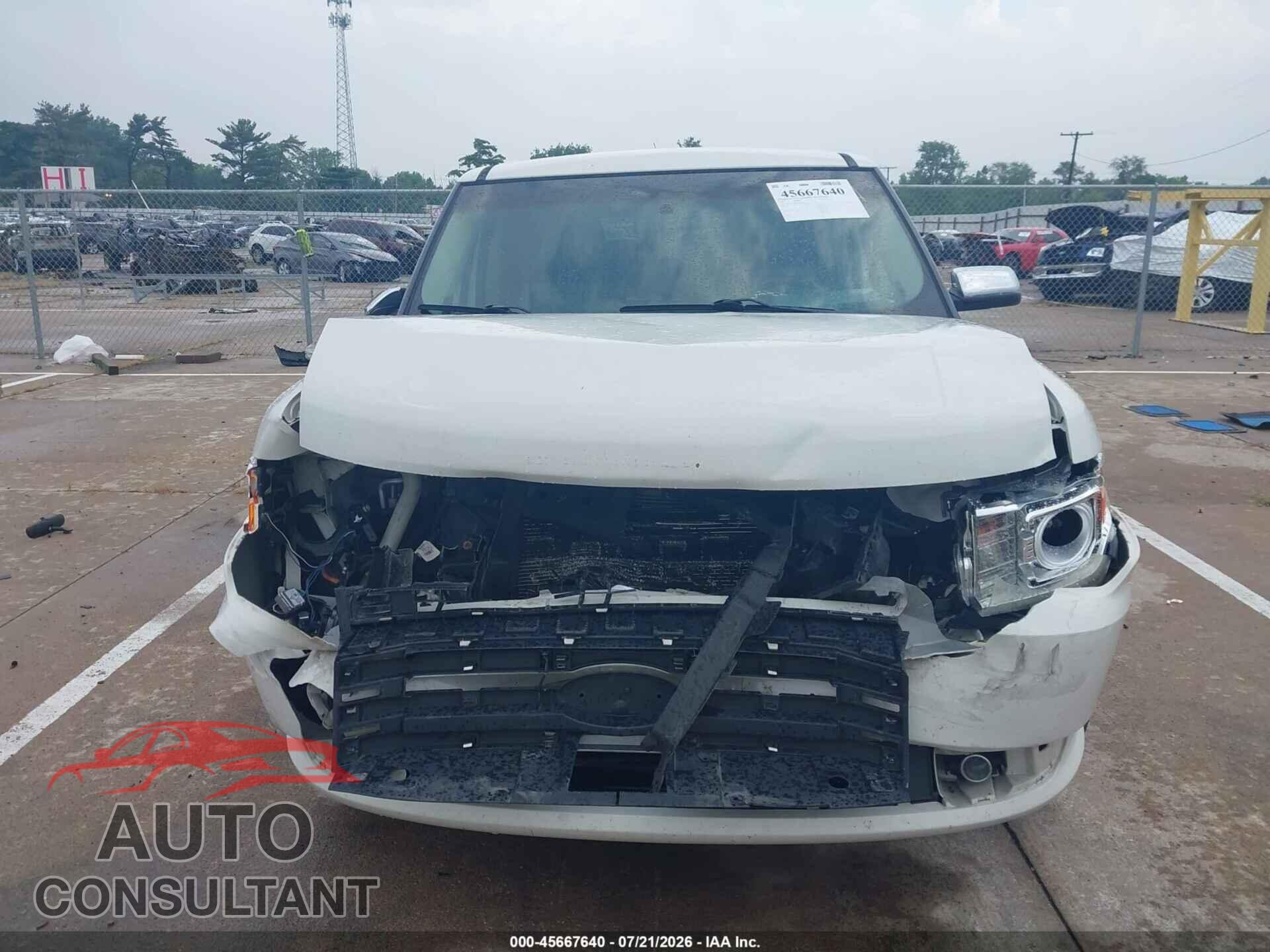 FORD FLEX 2011 - 2FMGK5DC8BBD33909