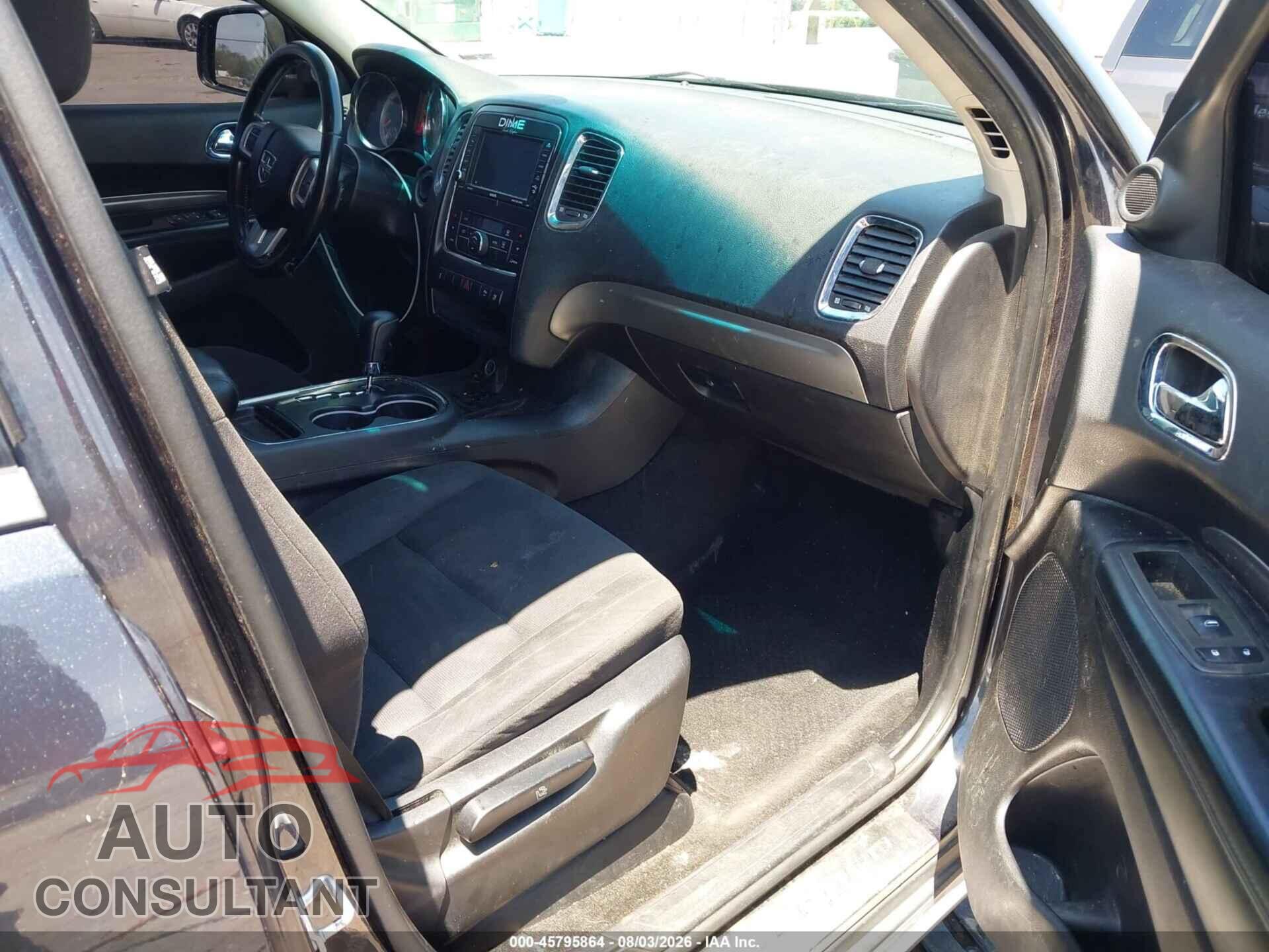 DODGE DURANGO 2012 - 1C4RDHAG5CC257924