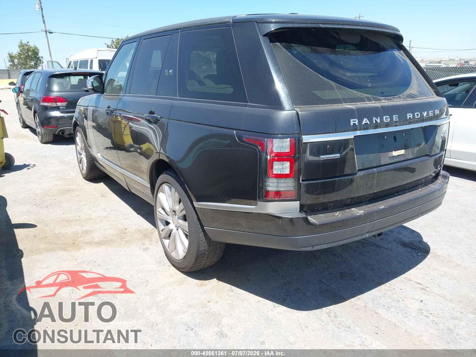LAND ROVER RANGE ROVER 2014 - SALGS2EF4EA142847