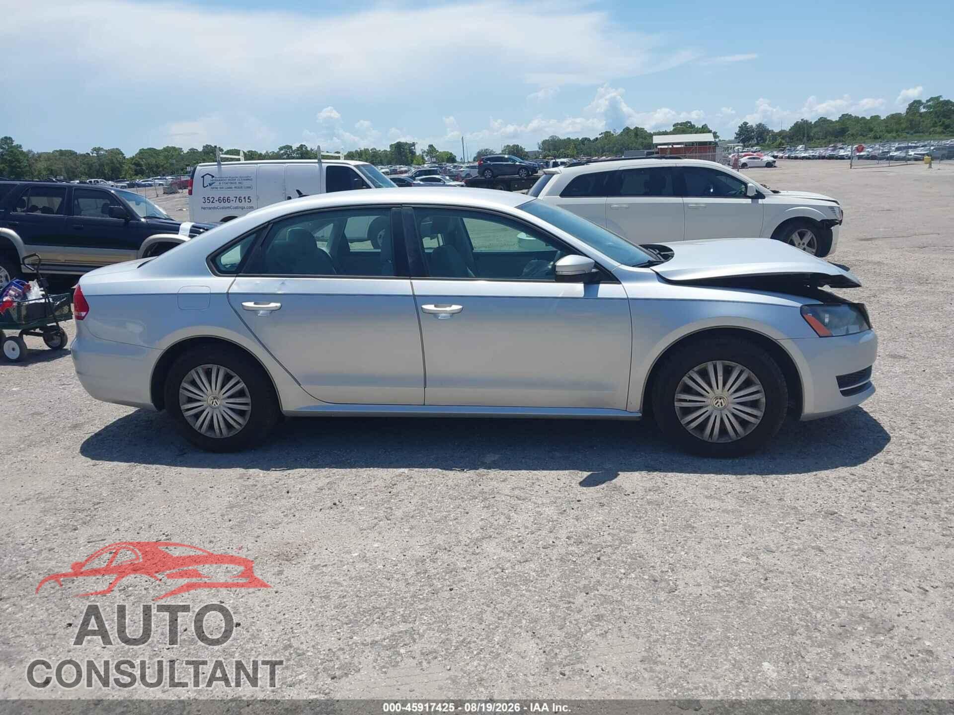VOLKSWAGEN PASSAT 2014 - 1VWAT7A30EC111373