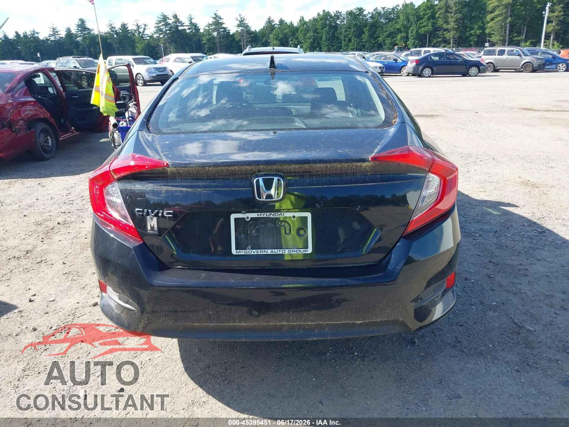 HONDA CIVIC 2017 - 19XFC2F71HE202995