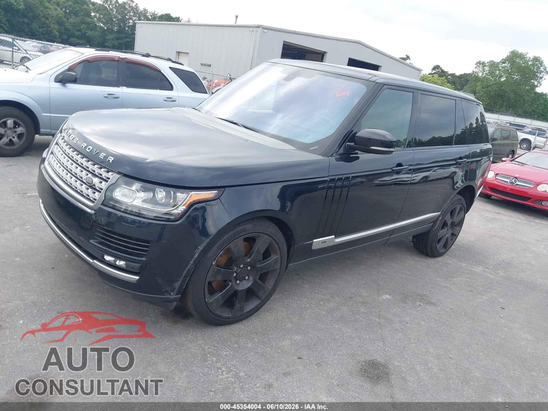 LAND ROVER RANGE ROVER 2016 - SALGS3EF4GA270465