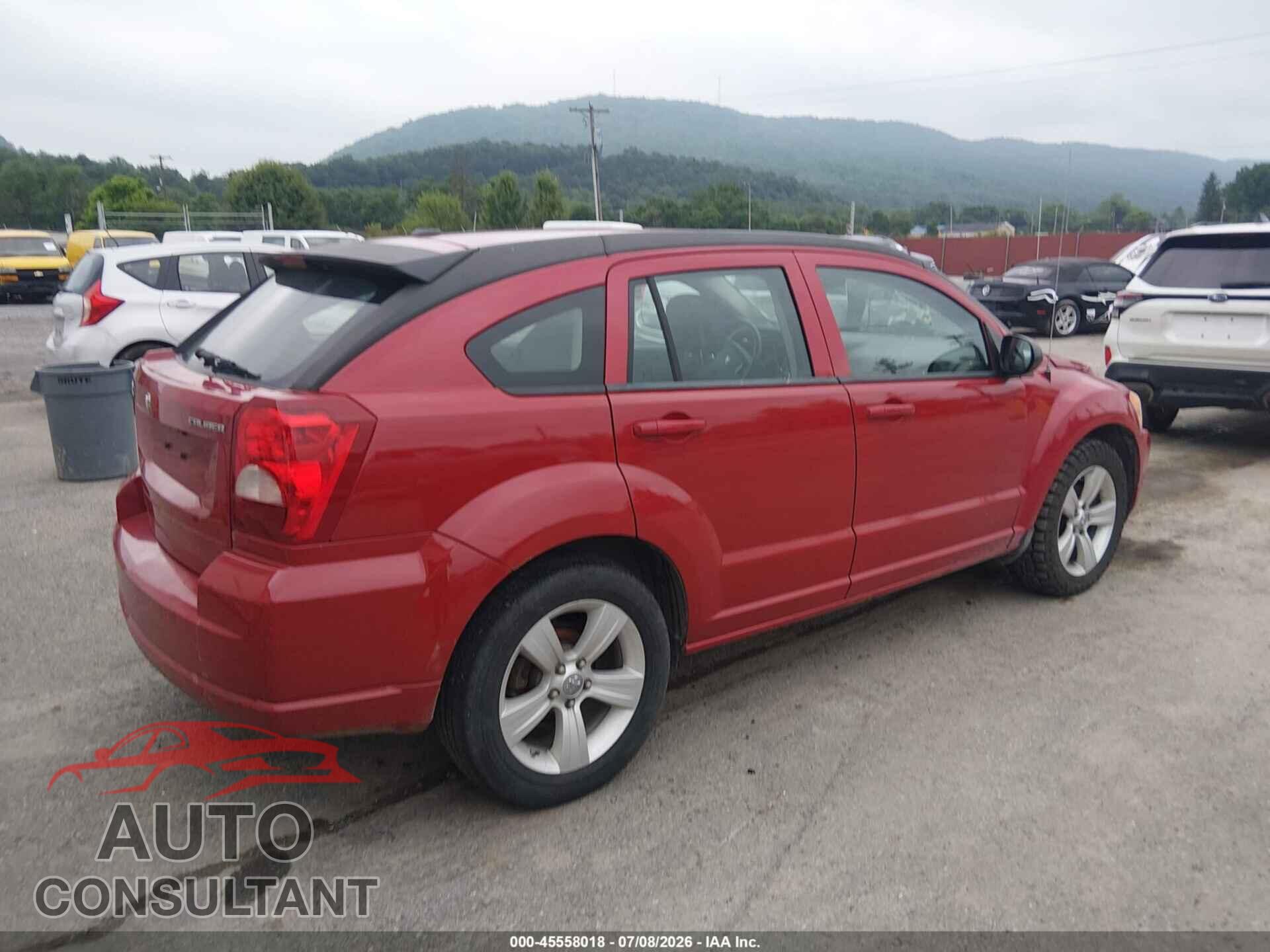 DODGE CALIBER 2012 - 1C3CDWDA9CD535210