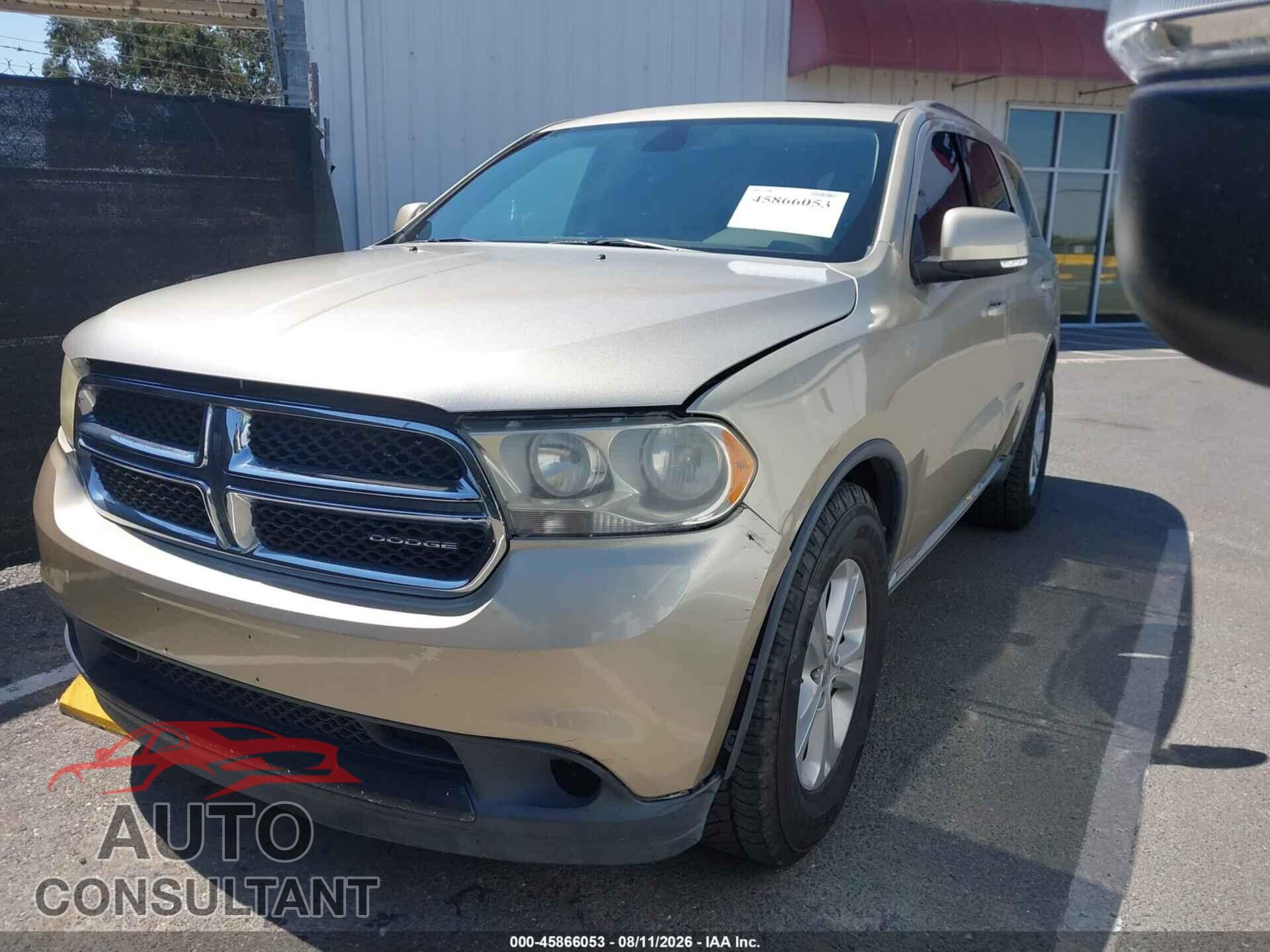DODGE DURANGO 2011 - 1D4RE4GG2BC742360