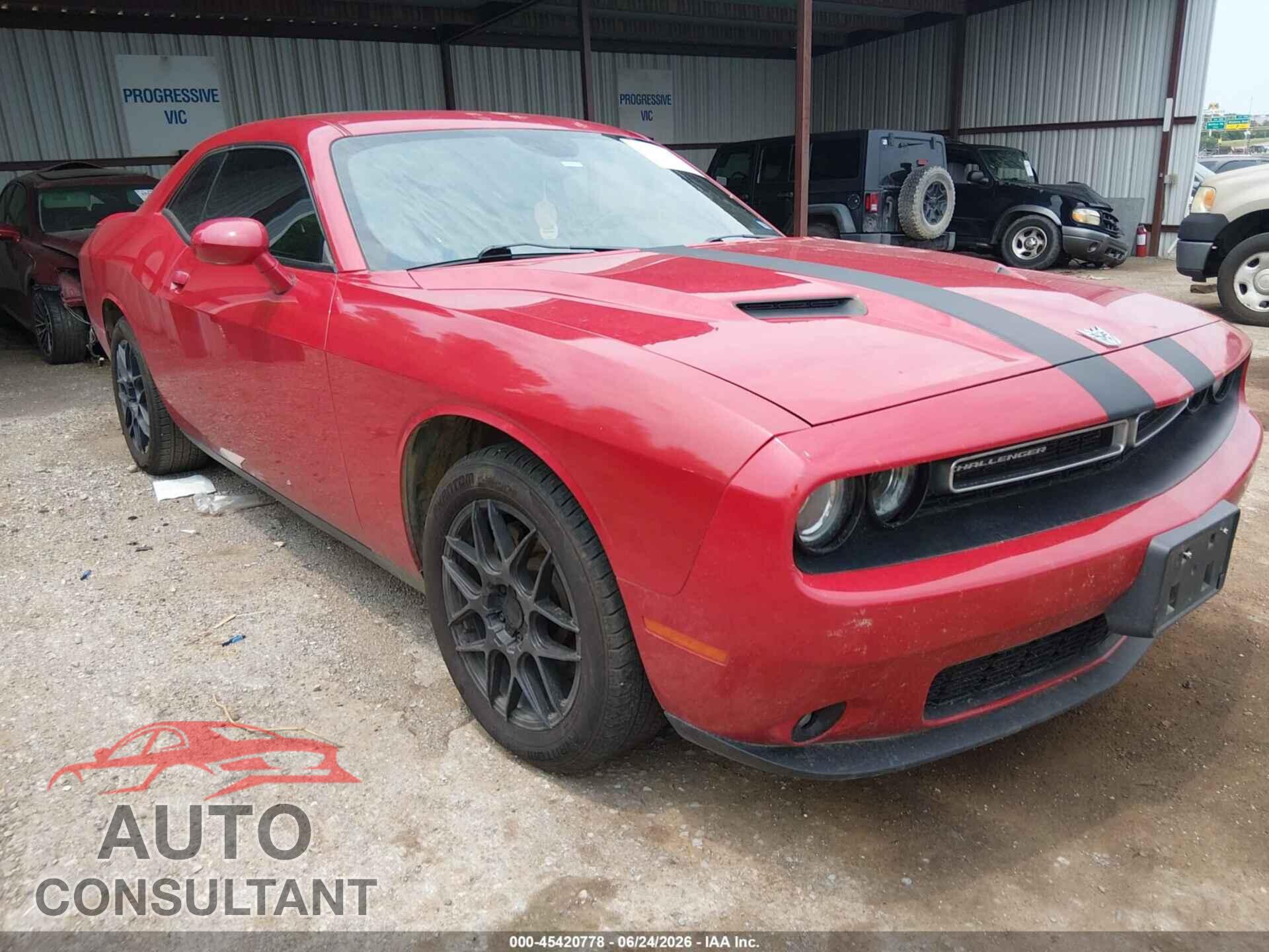 DODGE CHALLENGER 2016 - 2C3CDZAG4GH354230