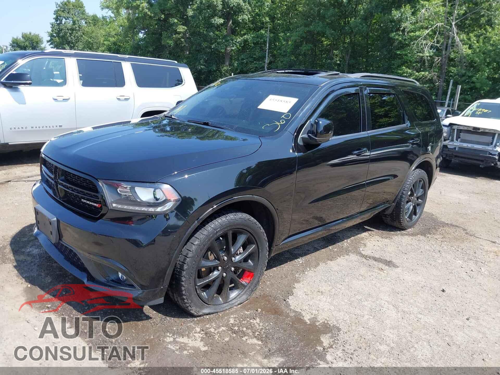 DODGE DURANGO 2017 - 1C4RDJDG9HC834108