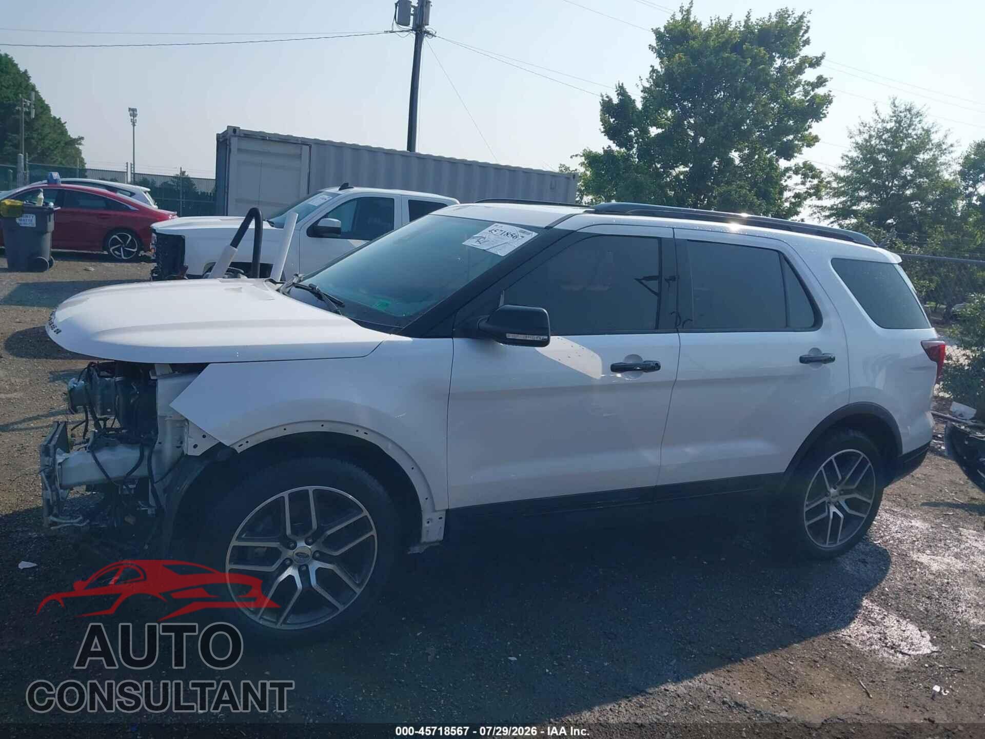 FORD EXPLORER 2018 - 1FM5K8GT5JGB85083
