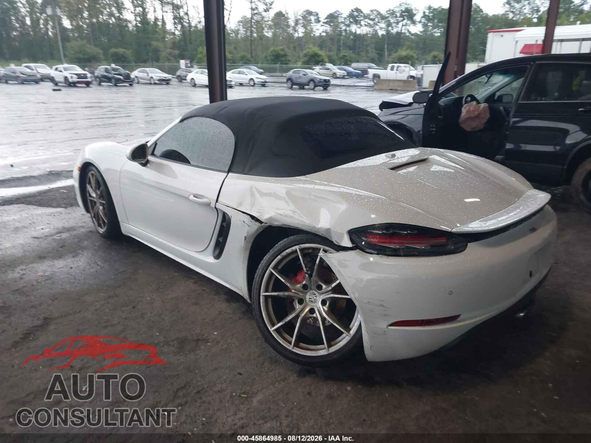 PORSCHE 718 BOXSTER 2017 - WP0CB2A83HS241171