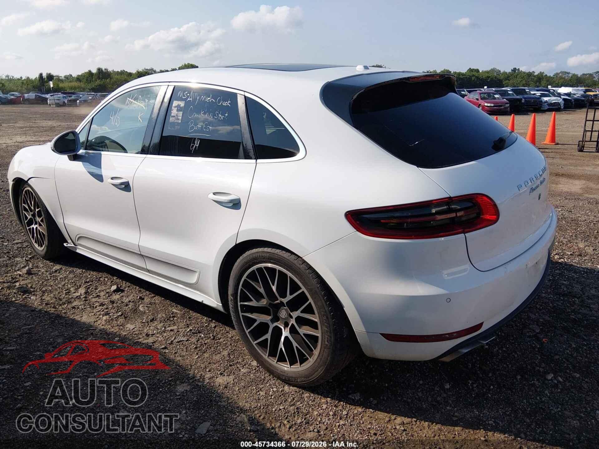 PORSCHE MACAN 2015 - WP1AF2A5XFLB90839