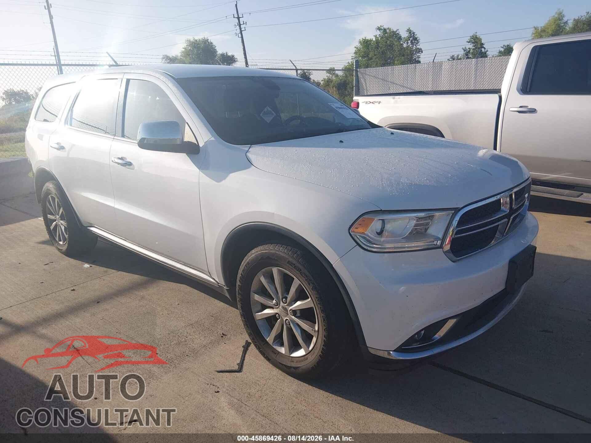 DODGE DURANGO 2017 - 1C4RDHAG2HC950652