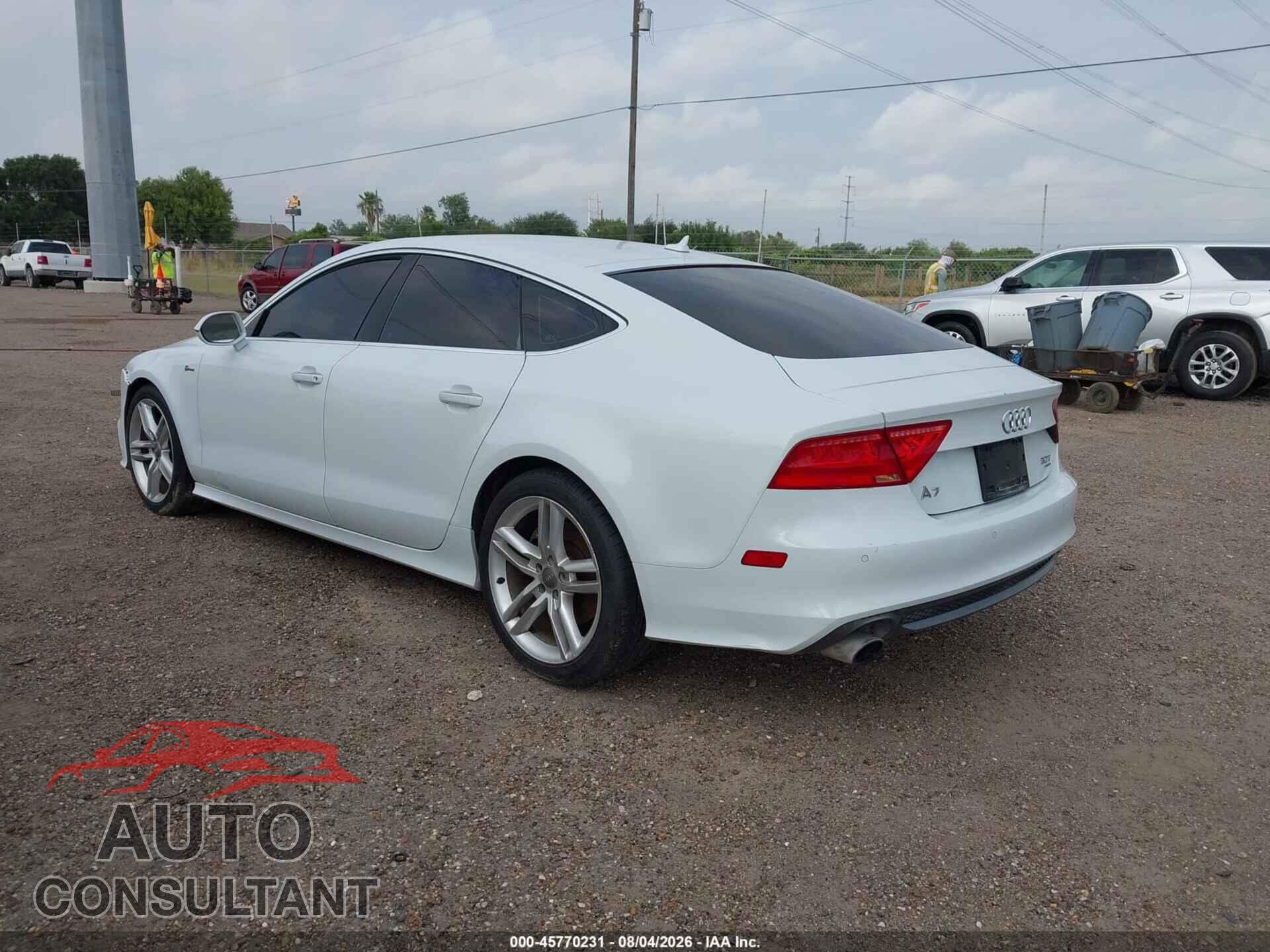 AUDI A7 2013 - WAU3GAFC0DN036227