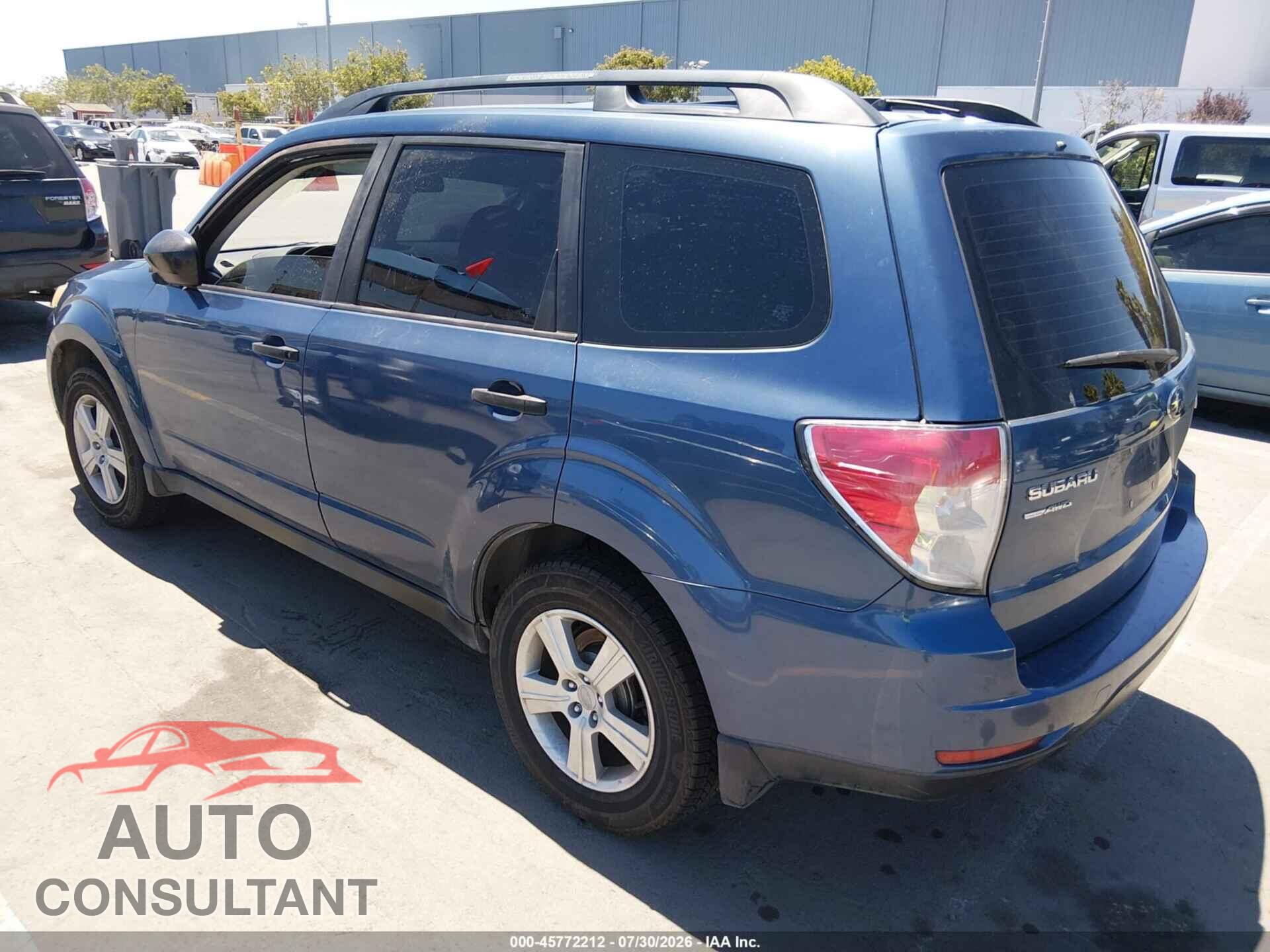 SUBARU FORESTER 2012 - JF2SHABC2CH423135