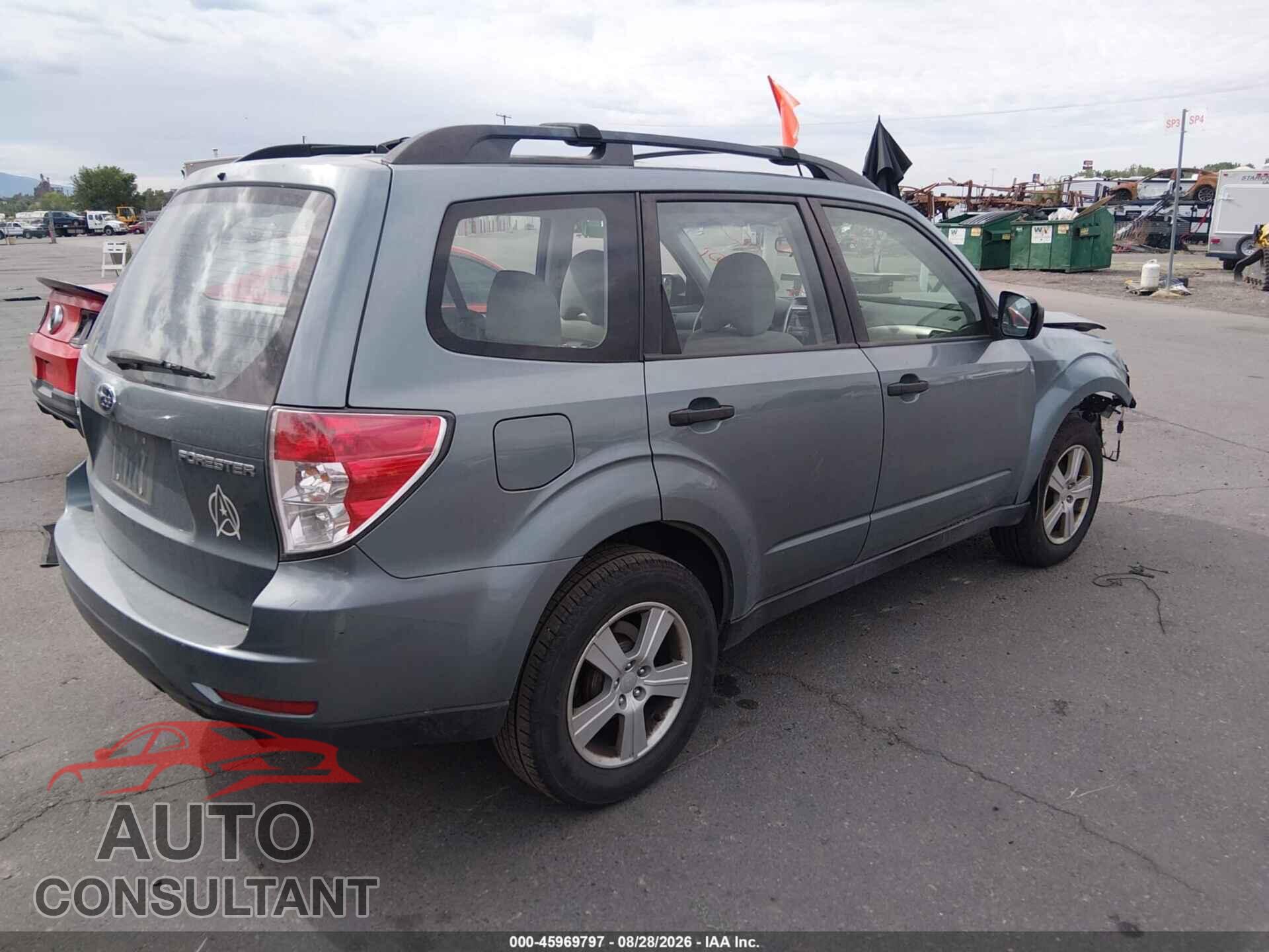 SUBARU FORESTER 2012 - JF2SHBBC5CH452957