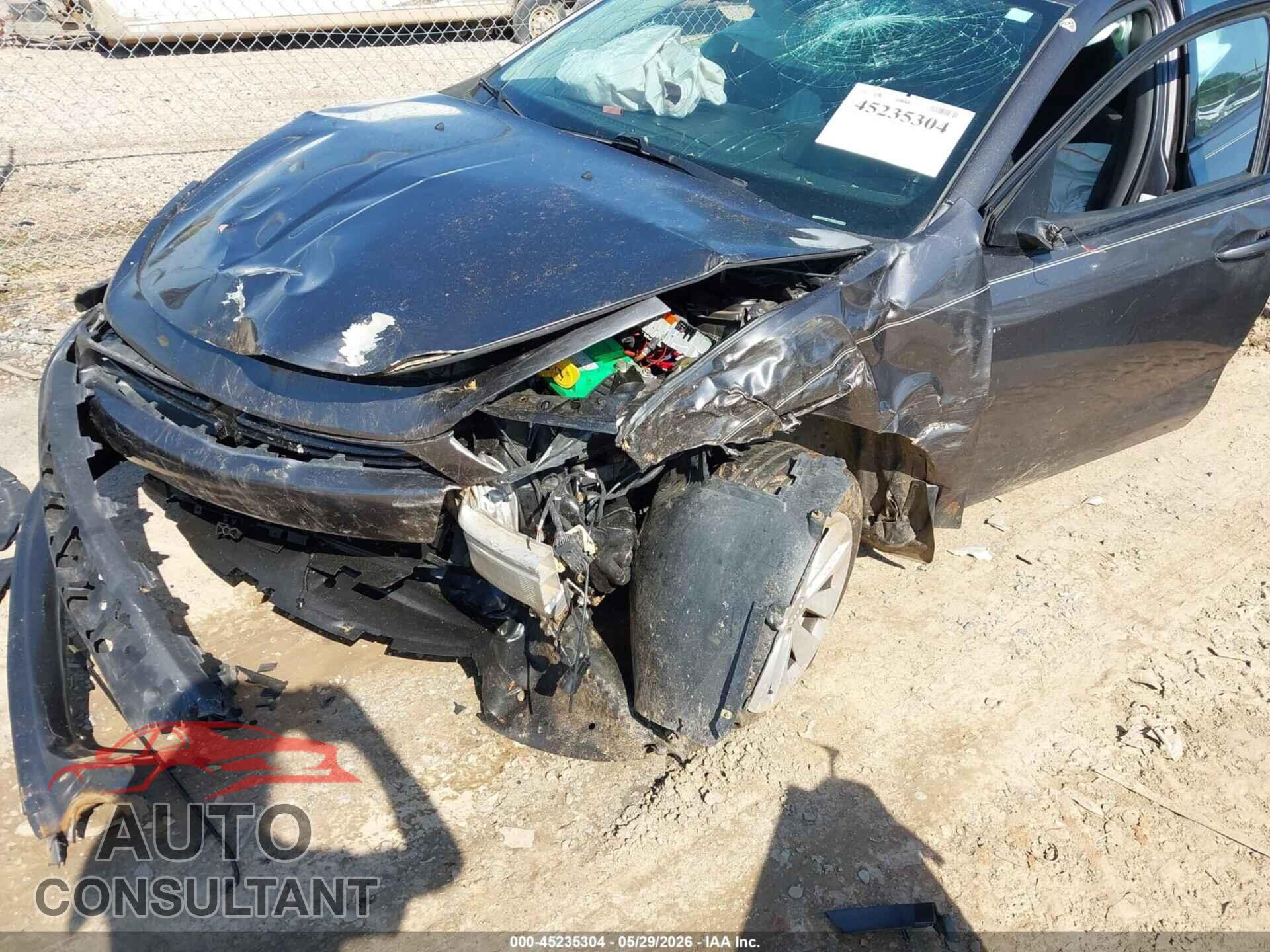 DODGE DART 2014 - 1C3CDFBB2ED822287