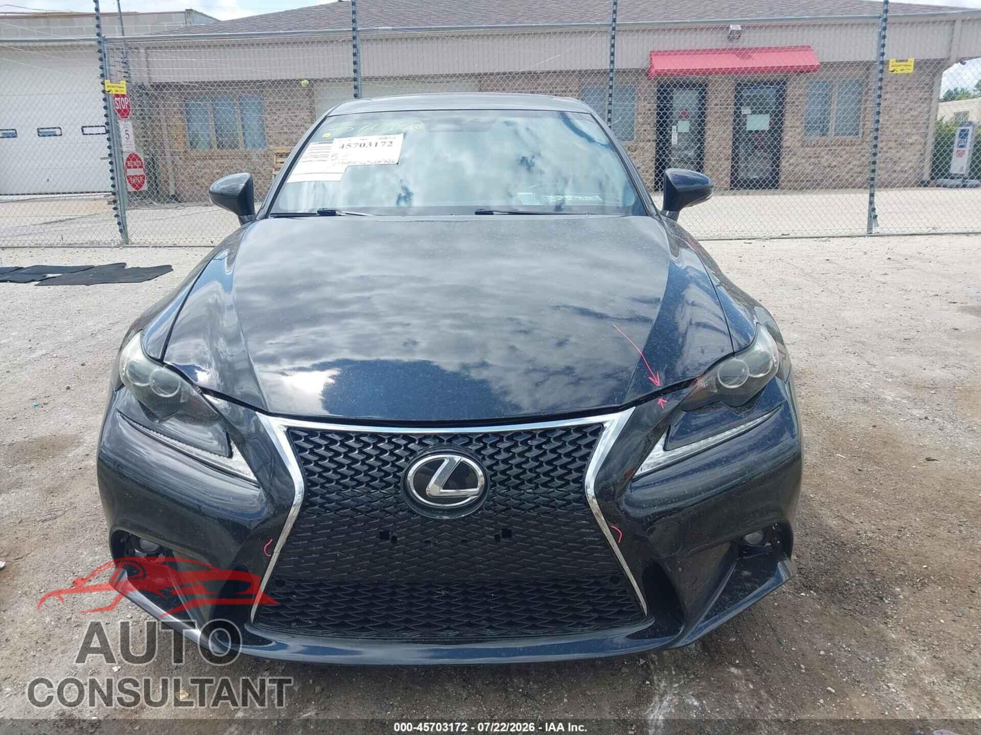 LEXUS IS 250 2014 - JTHCF1D29E5009740