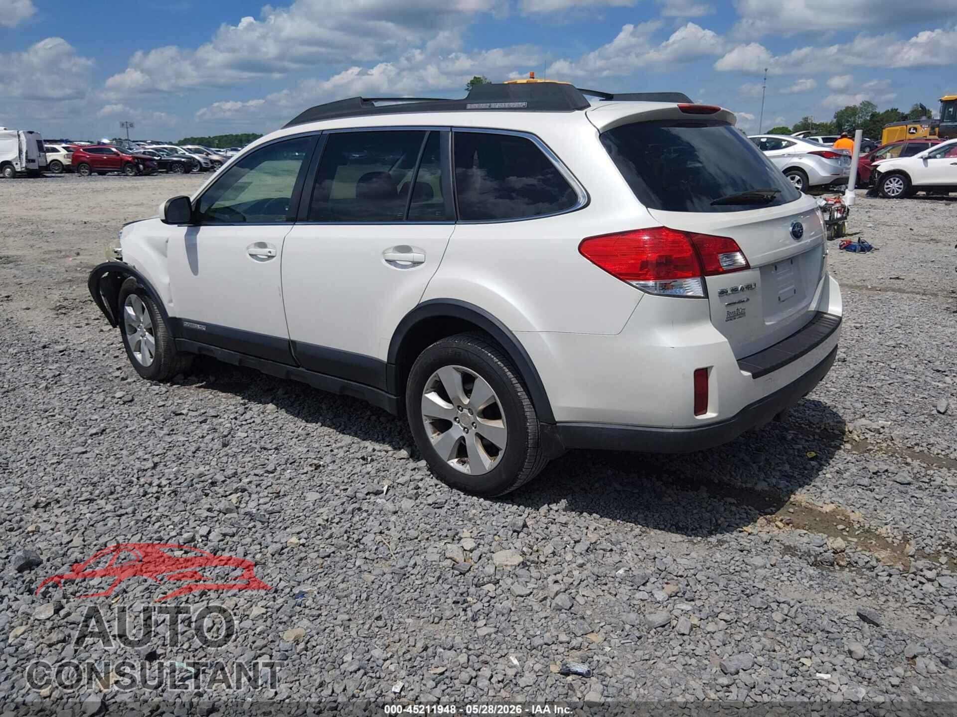 SUBARU OUTBACK 2012 - 4S4BRCCC7C3242904