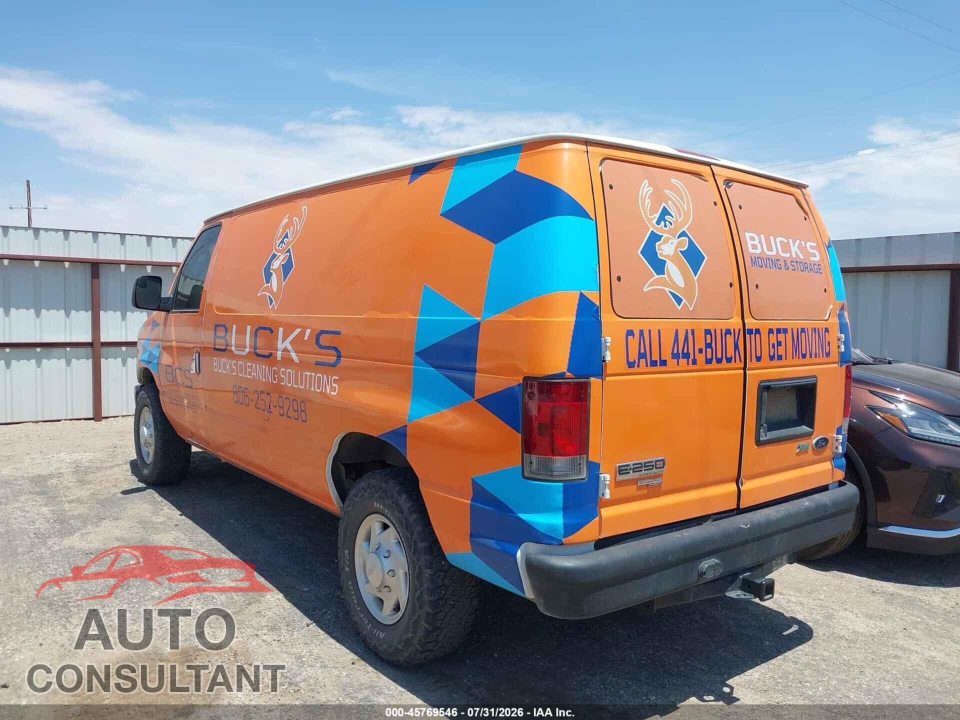 FORD E-250 2013 - 1FTNE2EL2DDA68613