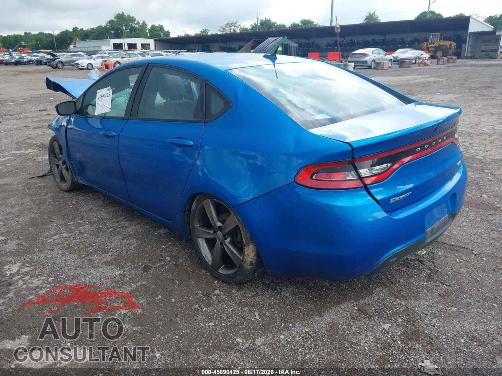 DODGE DART 2015 - 1C3CDFEB2FD282033