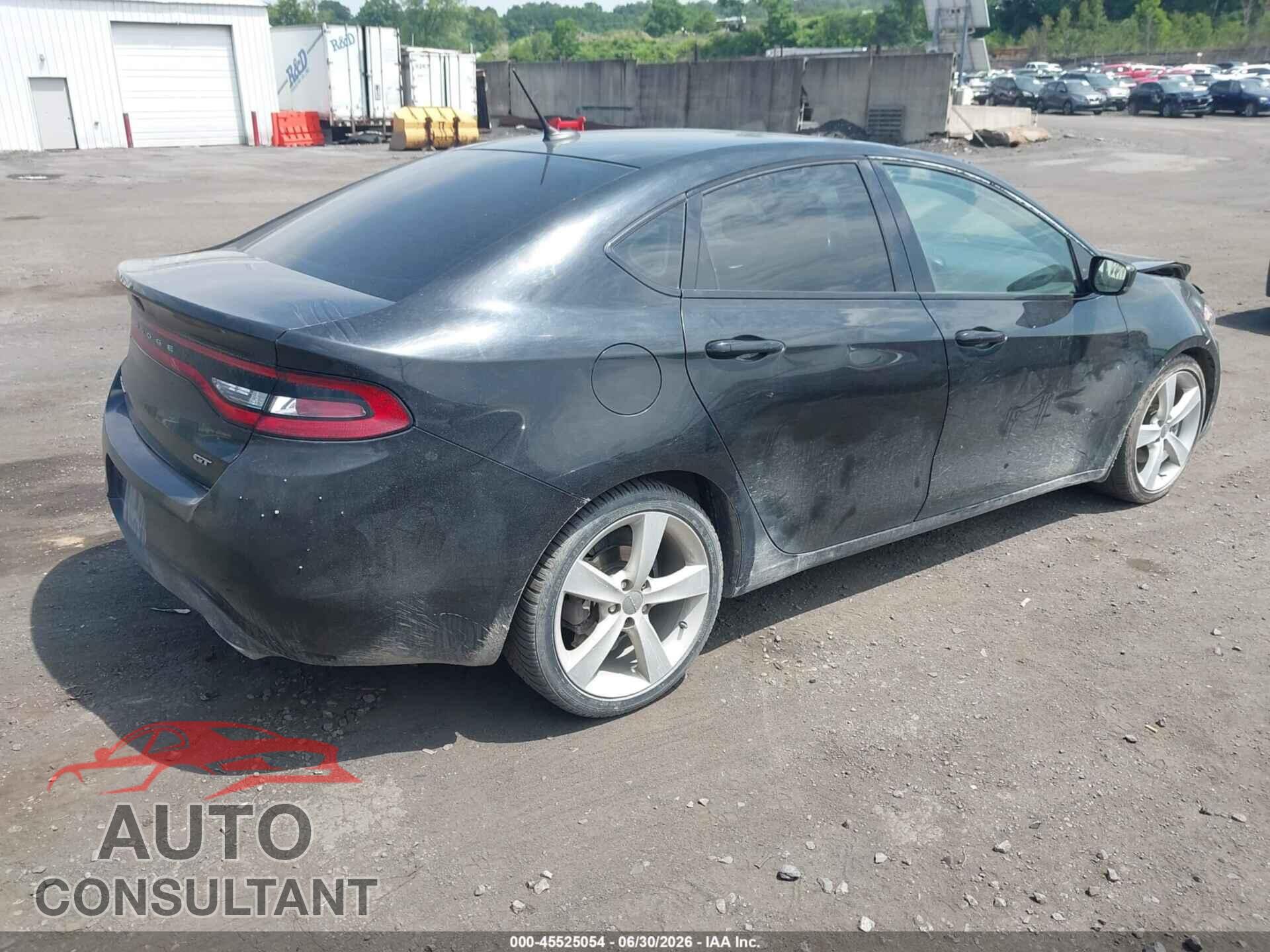 DODGE DART 2014 - 1C3CDFEB8ED725283