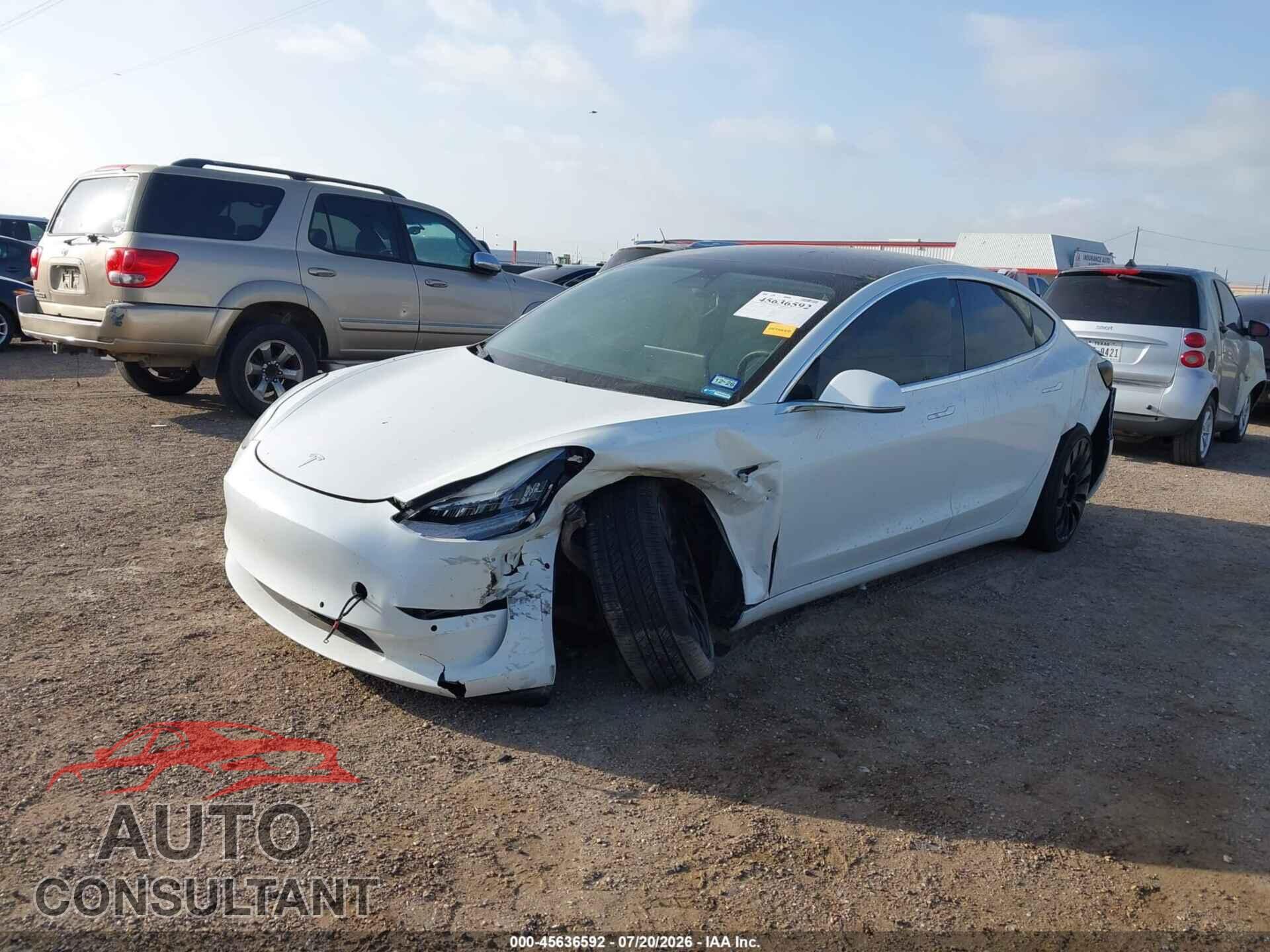TESLA MODEL 3 2020 - 5YJ3E1EA3LF616013