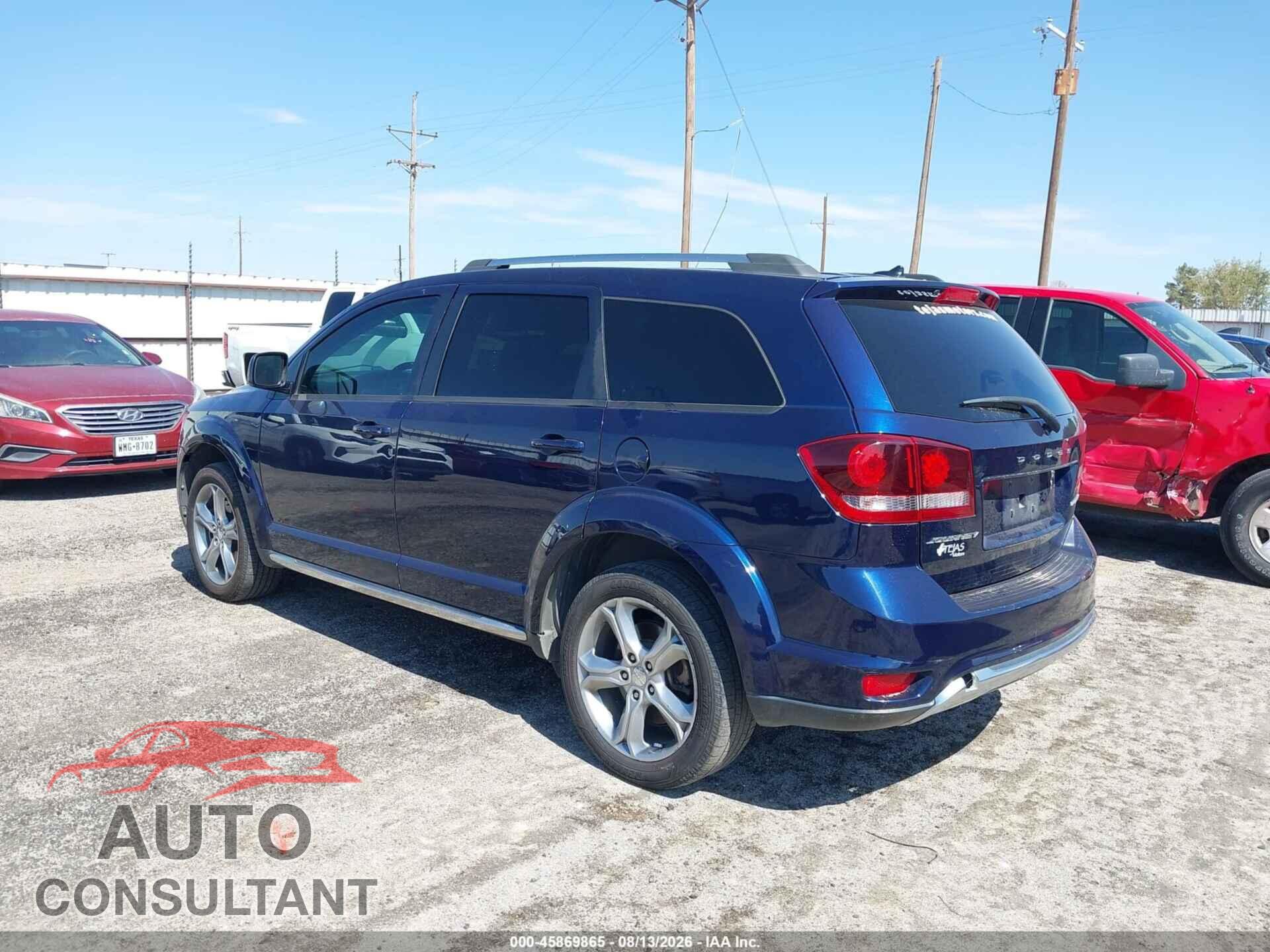 DODGE JOURNEY 2017 - 3C4PDCGB2HT501837