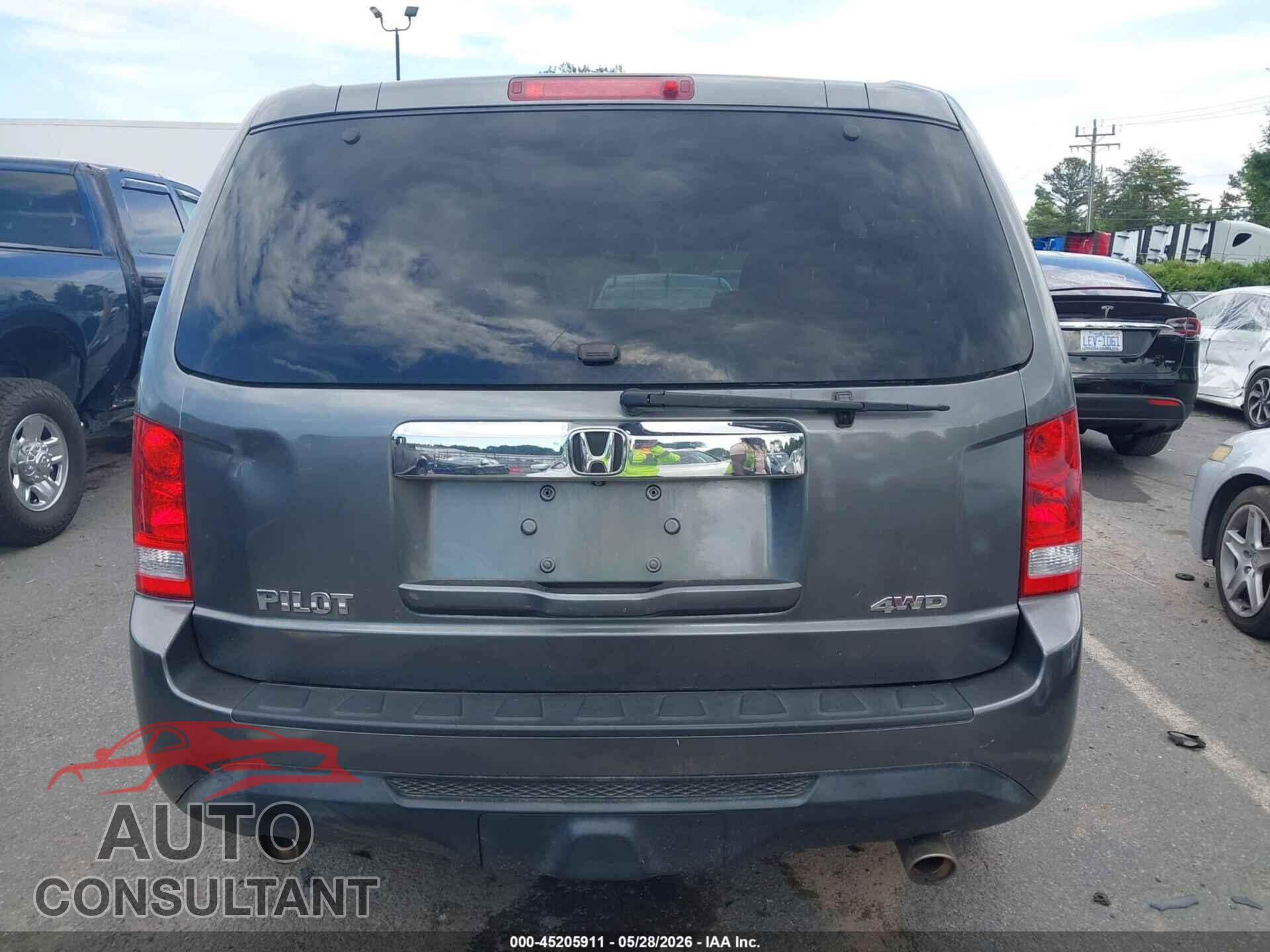 HONDA PILOT 2012 - 5FNYF4H73CB060497