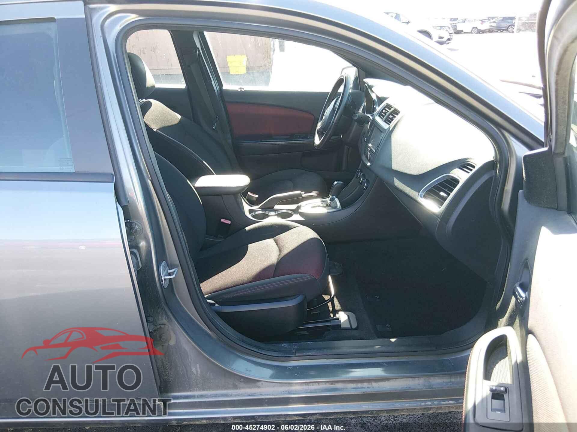 DODGE AVENGER 2012 - 1C3CDZEG9CN121858