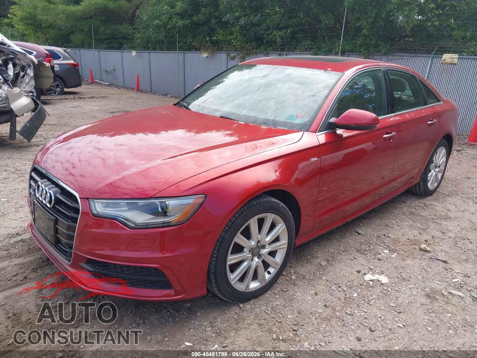 AUDI A6 2014 - WAUHMAFC4EN062197