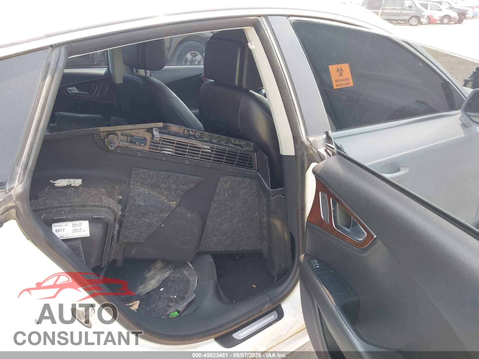 AUDI A7 2013 - WAUYGAFC2DN062091