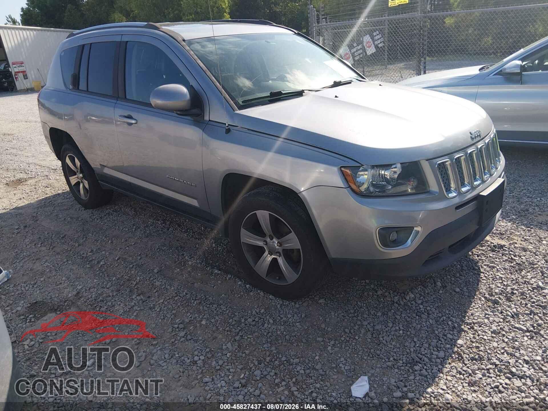 JEEP COMPASS 2017 - 1C4NJDEB1HD107583